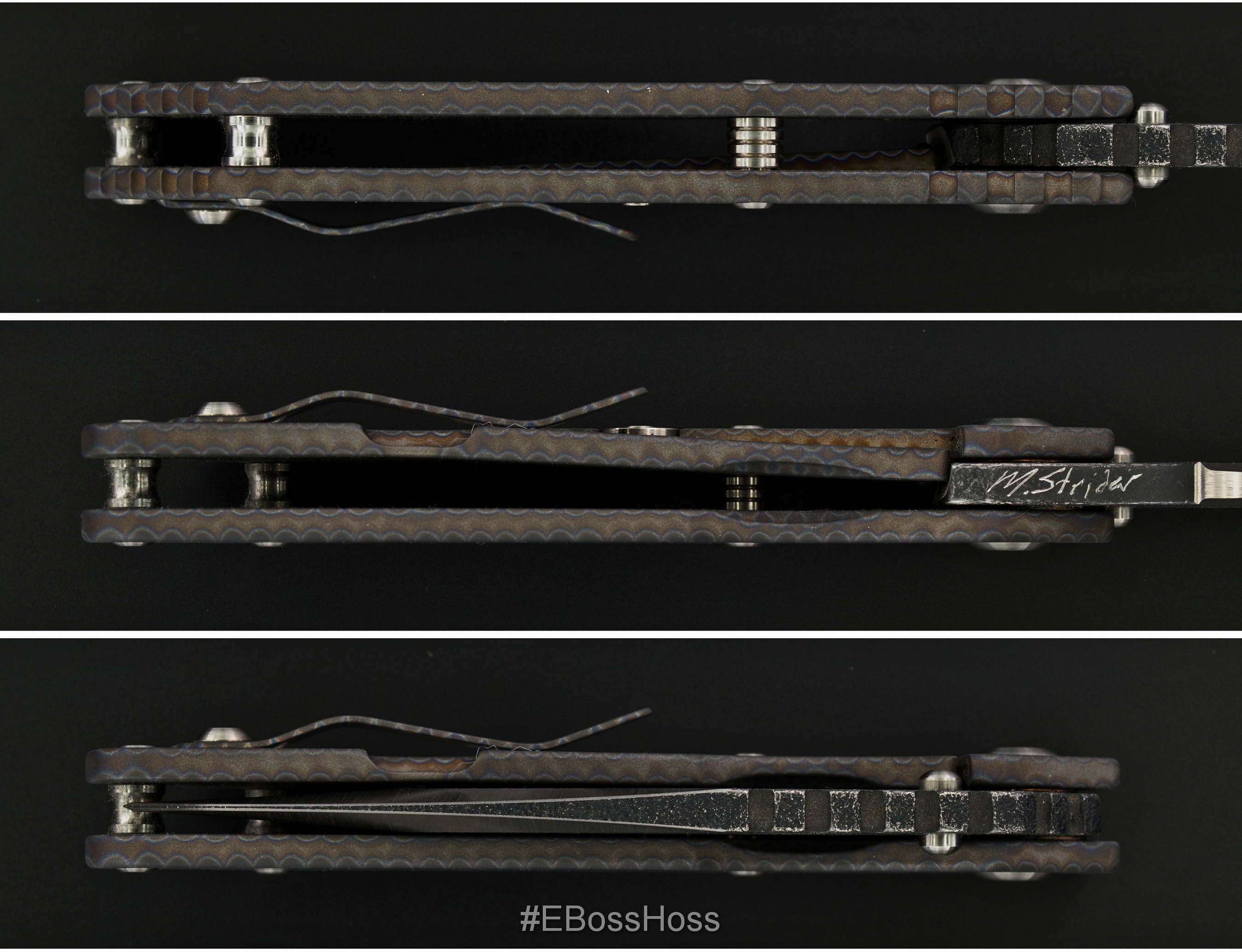 Mick Strider Custom (MSC) Modified-Dagger Tiger-Striped SnG