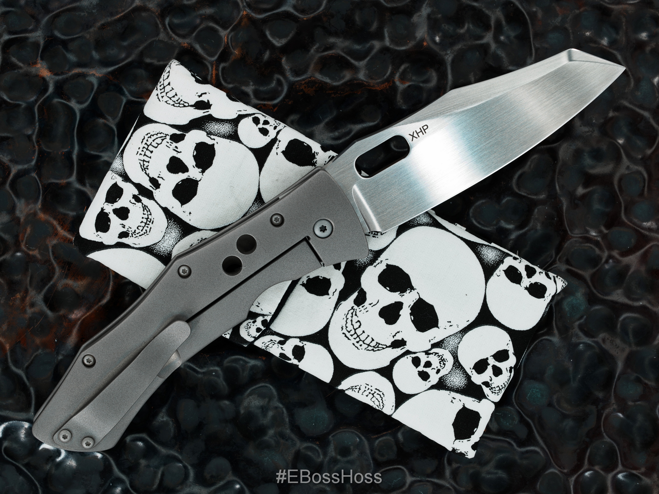 Tom Mayo Custom XL Framelock Folder - Ed Cope Design