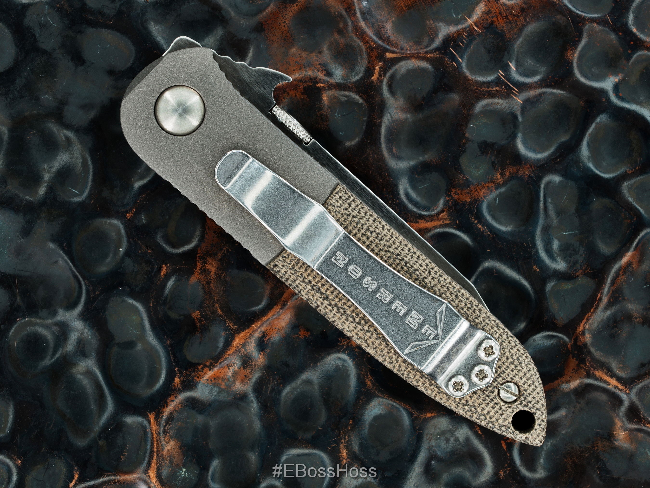 Ernie Emerson Custom CQC-5 Waved