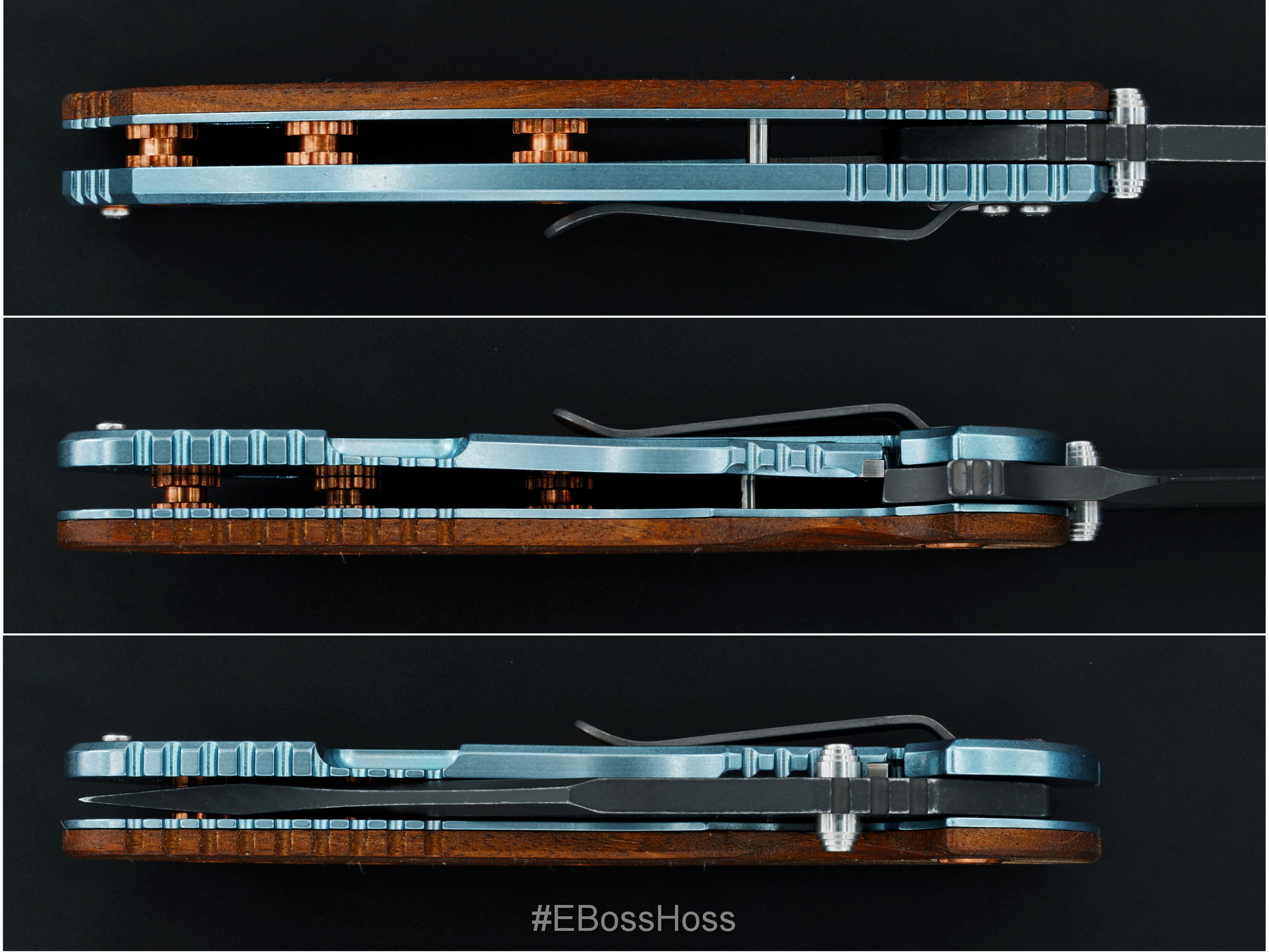 Hinderer Knives Deluxe XM-24 Black Bowie Flipper