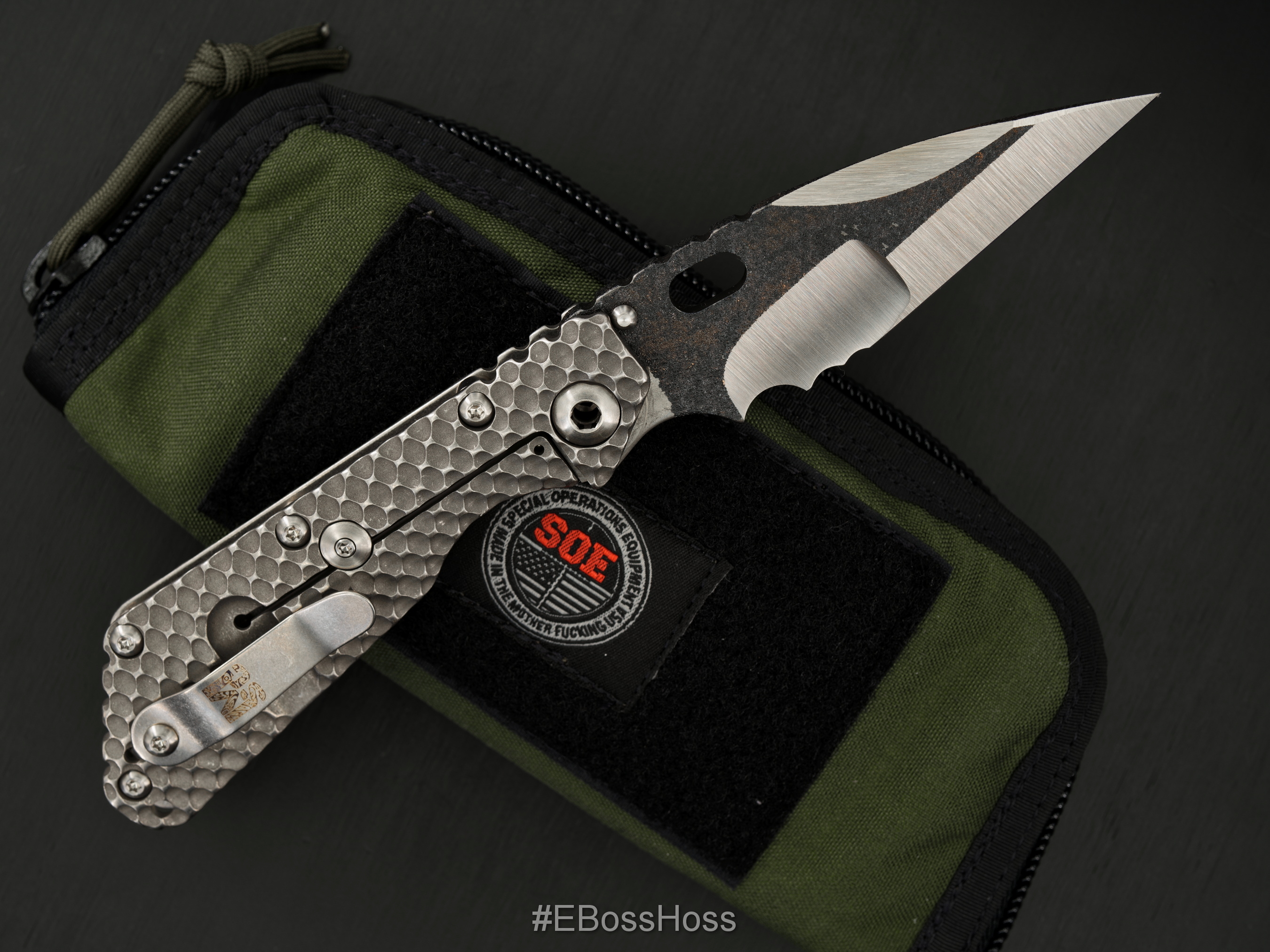 Mick Strider Custom (MSC) DGG Nightmare Wharncliffe SMF