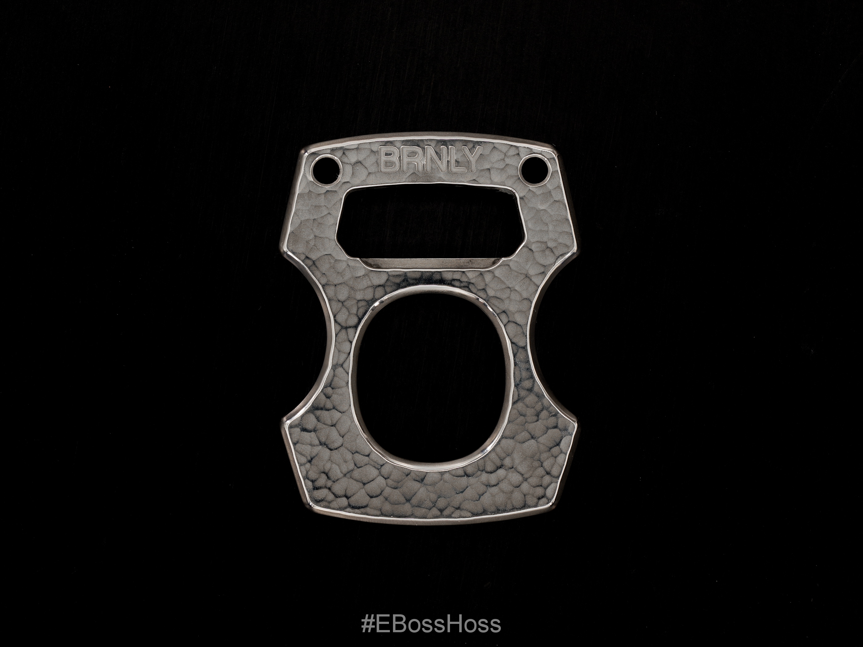 Brnly Hammered and Polished Stainless Native CYPOP by Lucas Burnley