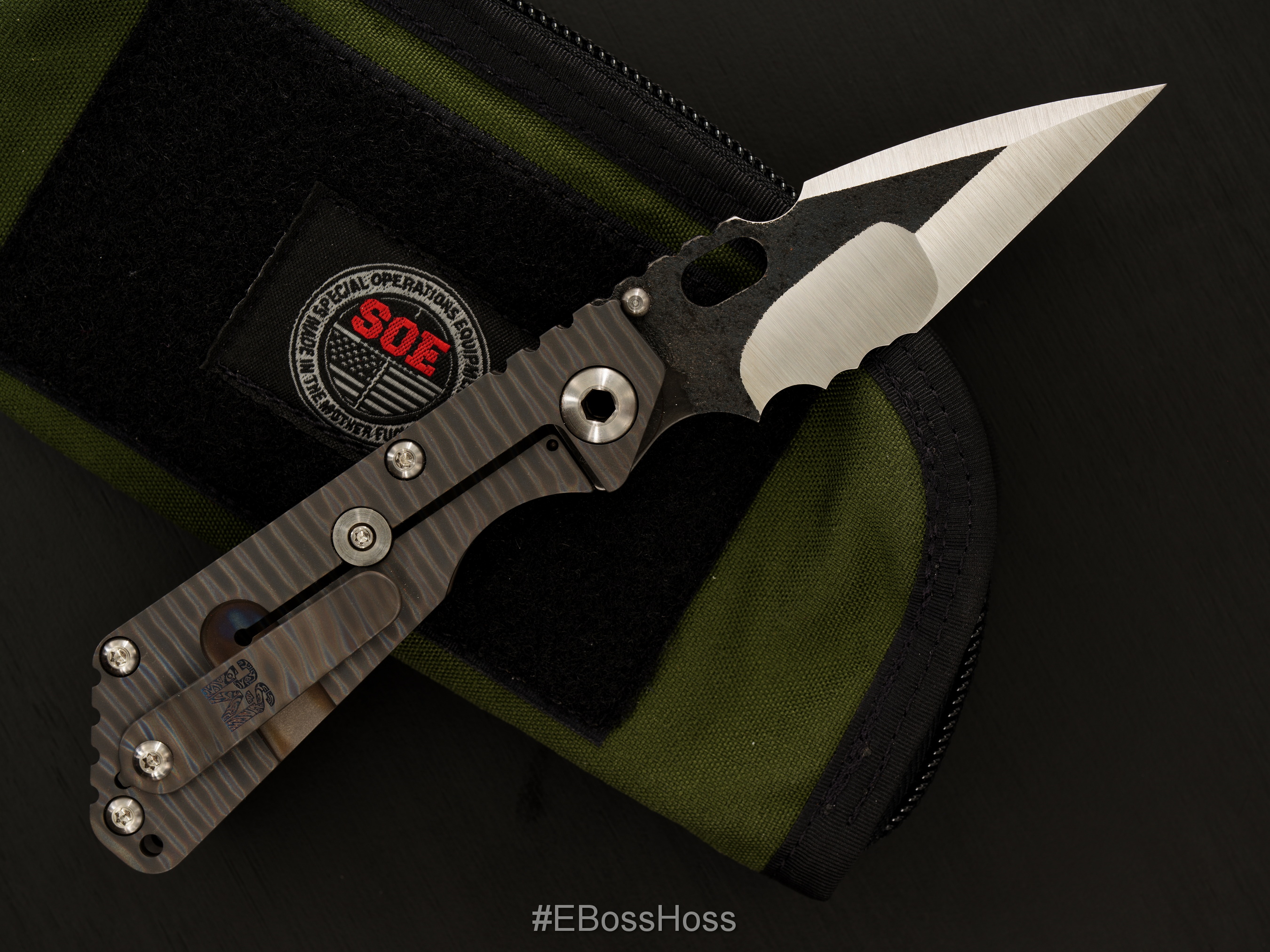 Mick Strider Custom (MSC) Nightmare Tanto SnG
