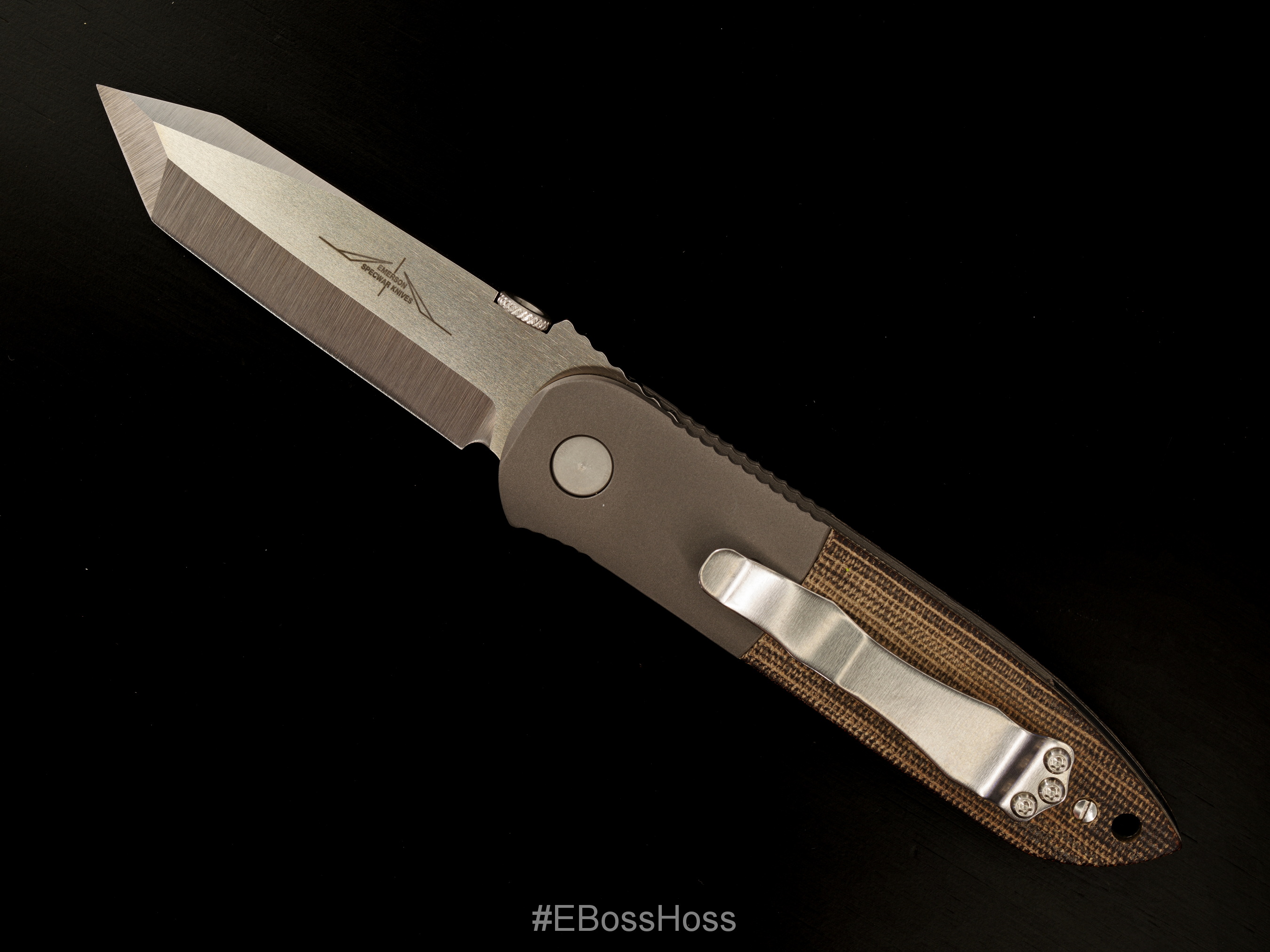 Ernie Emerson Custom CQC-6 Correct Grind Lefty - No Wave