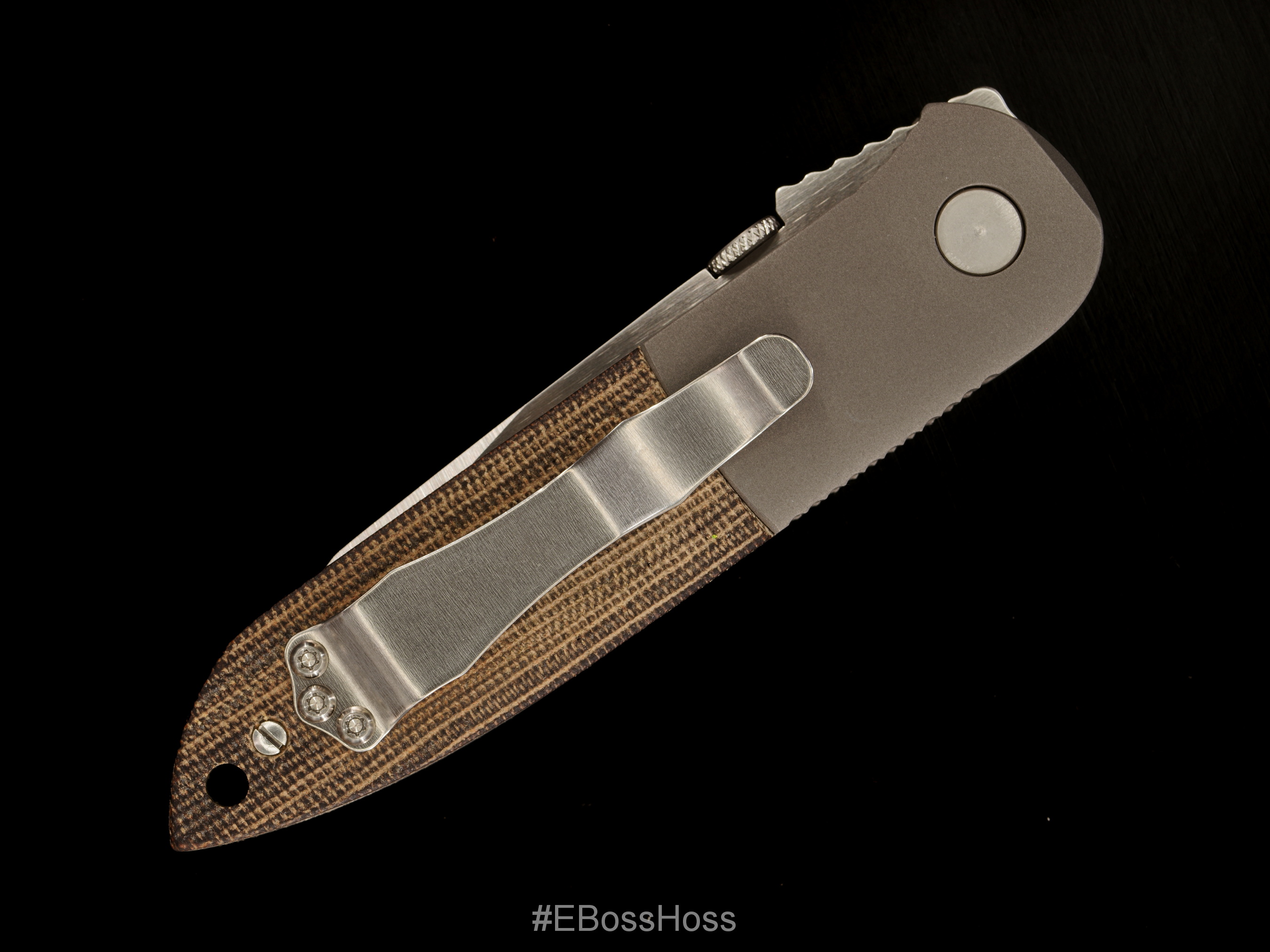 Ernie Emerson Custom CQC-6 Correct Grind Lefty - No Wave