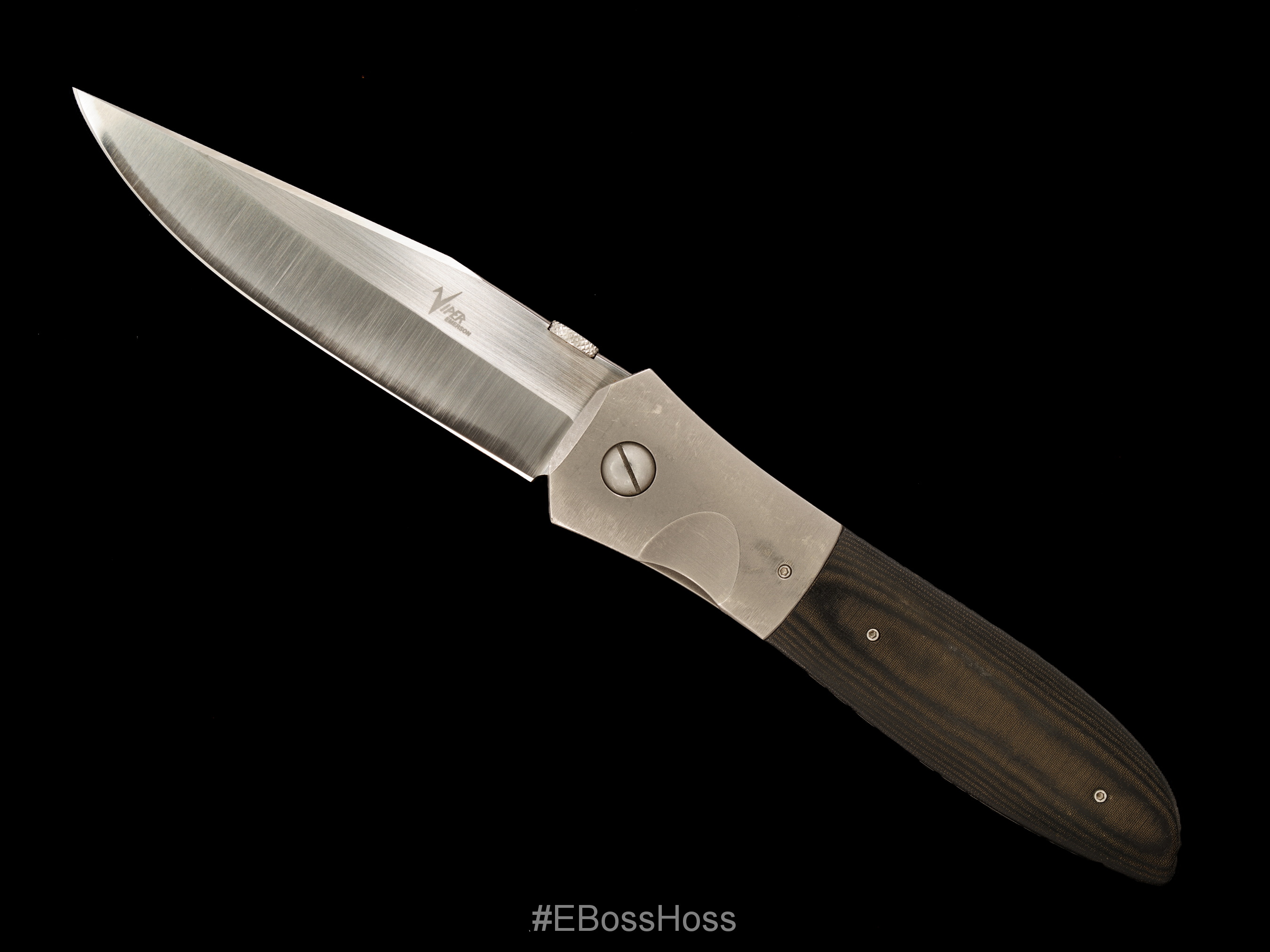 Ernest Emerson Pre-Garage Custom Viper-logo Viper3