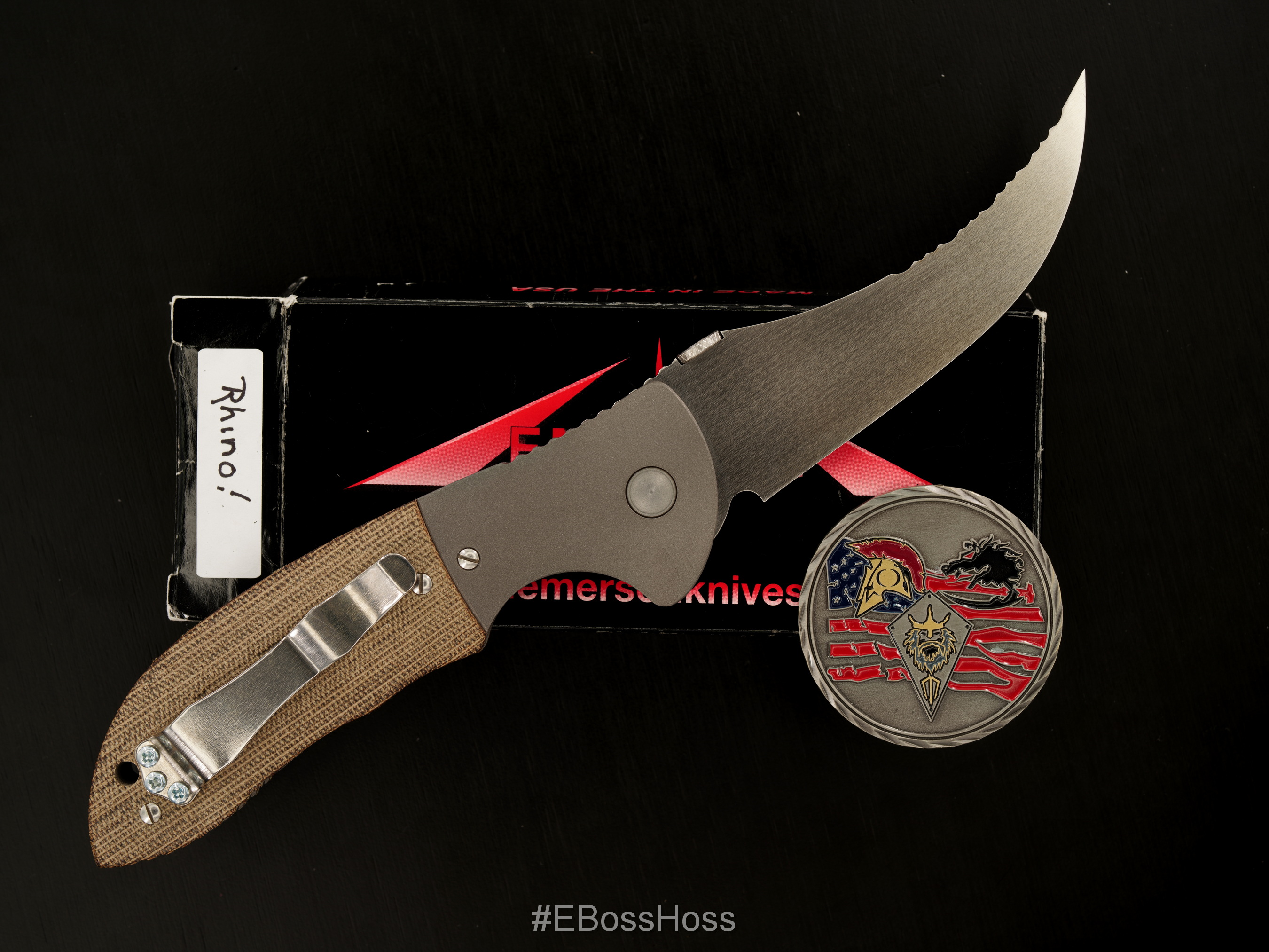 Ernie Emerson Custom Bolstered Rhino