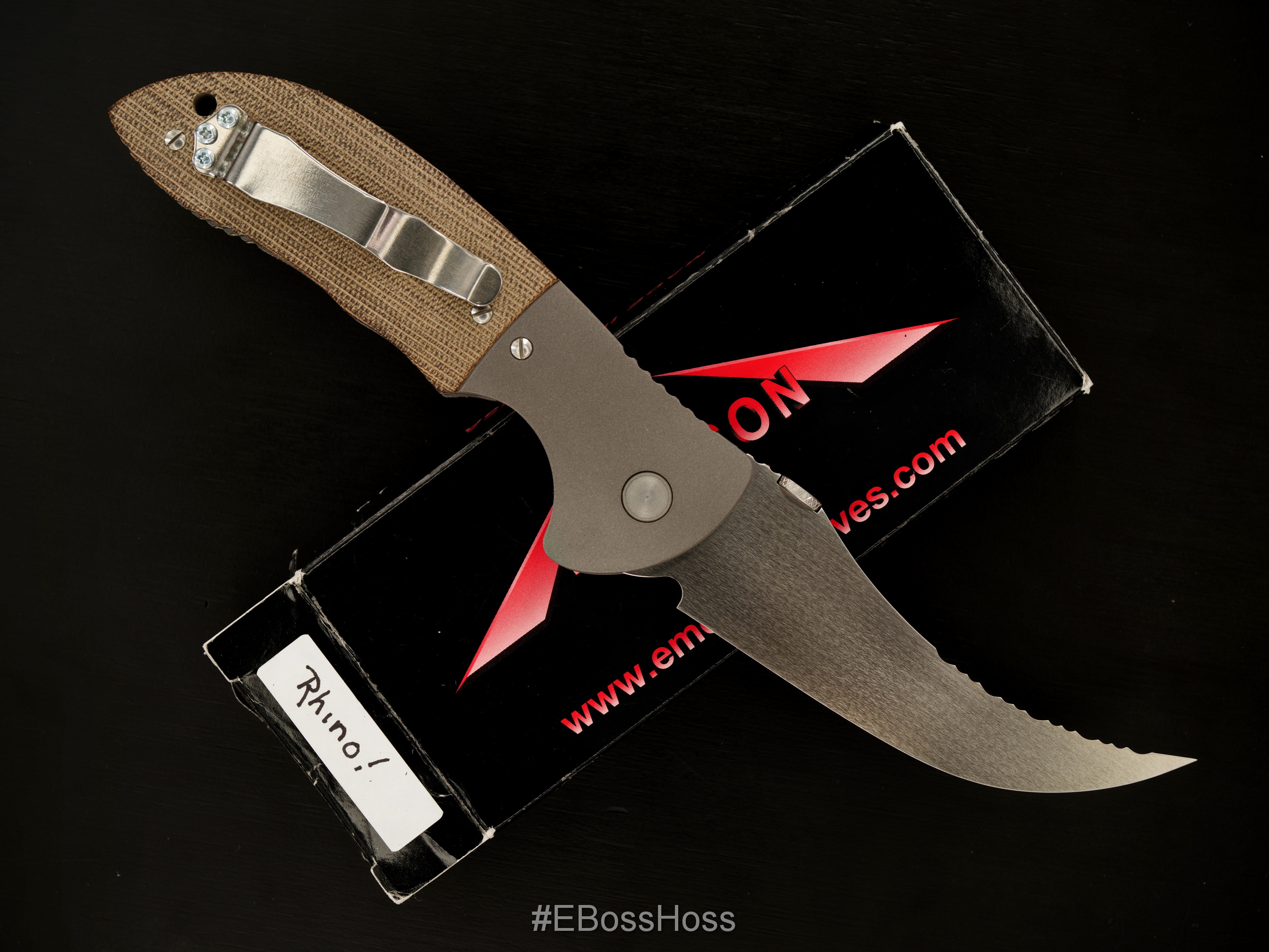 Ernie Emerson Custom Bolstered Rhino