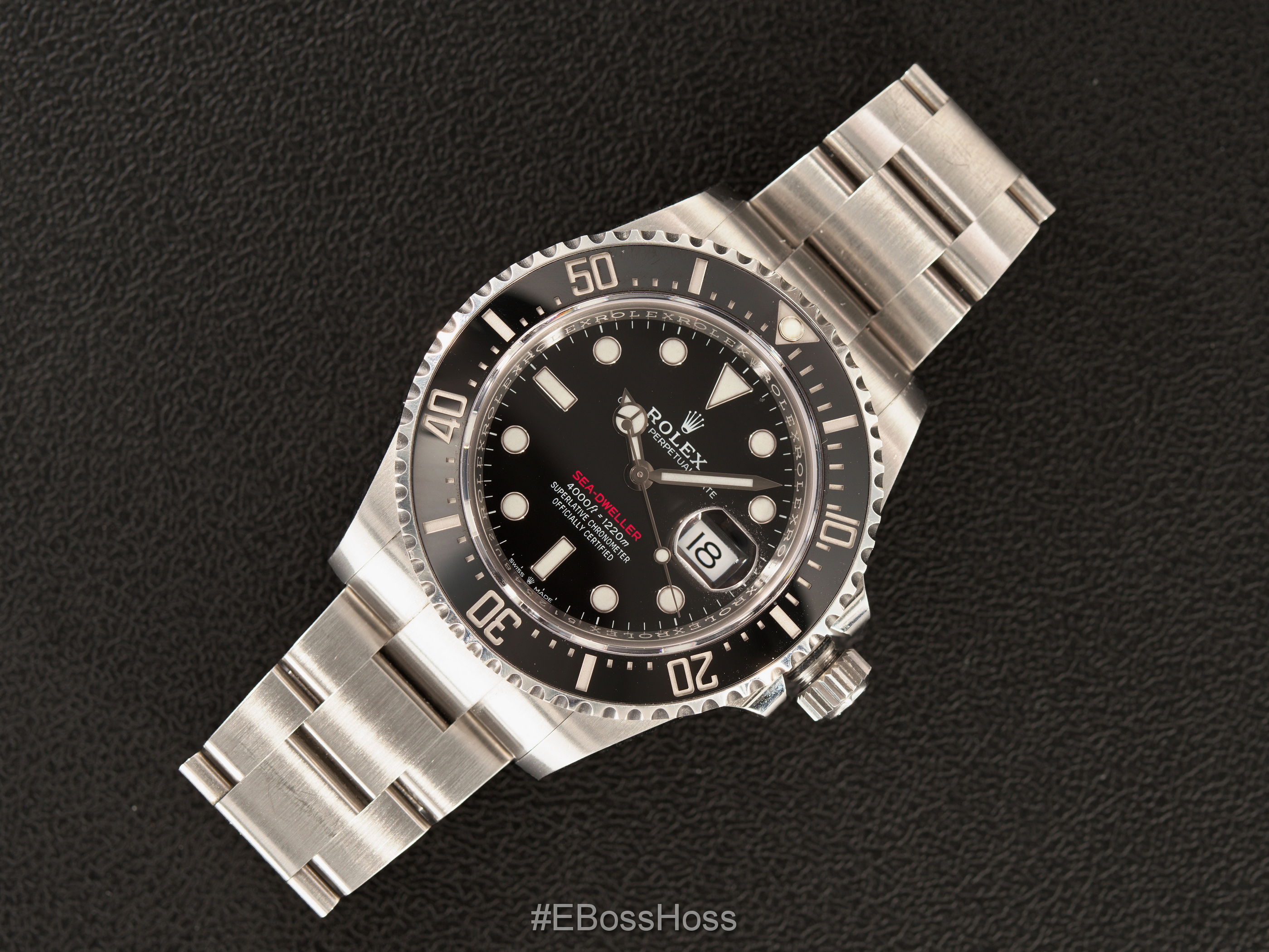 ROLEX 43mm Red-Reference SEA-DWELLER 50th Anniv - Model 126600
