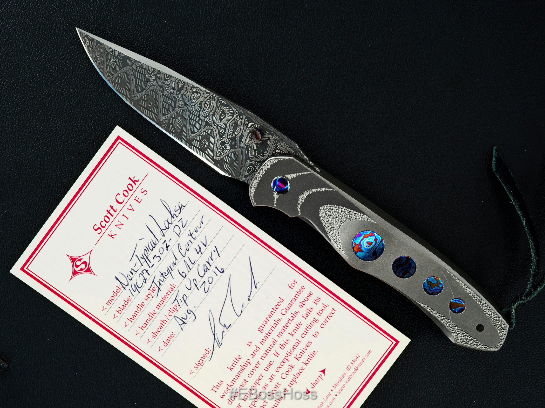 Scott Cook Custom Non-Typical Lochsa Folder