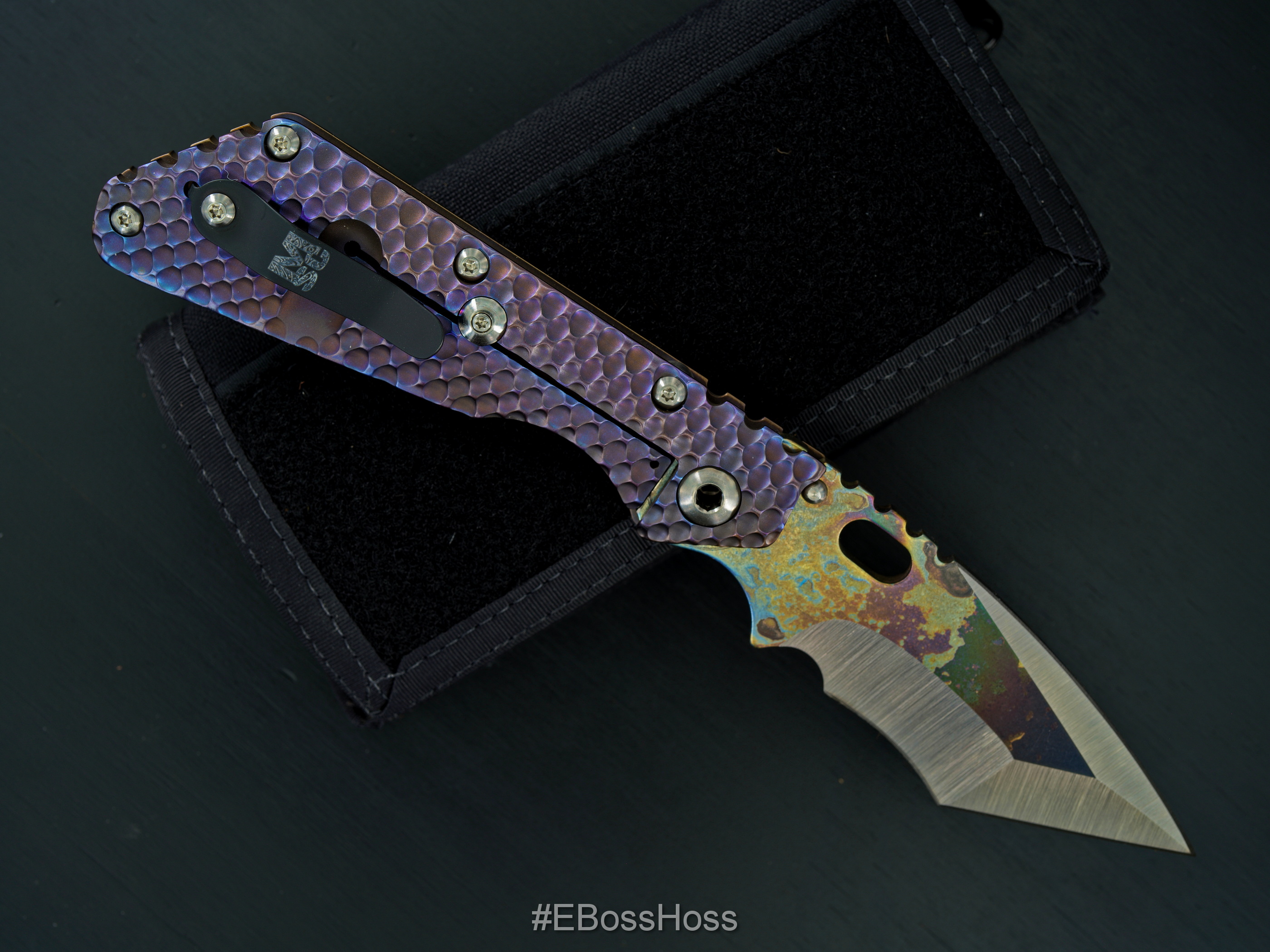 Mick Strider Custom (MSC) DGG Nightmare Strike Plate Tanto XL