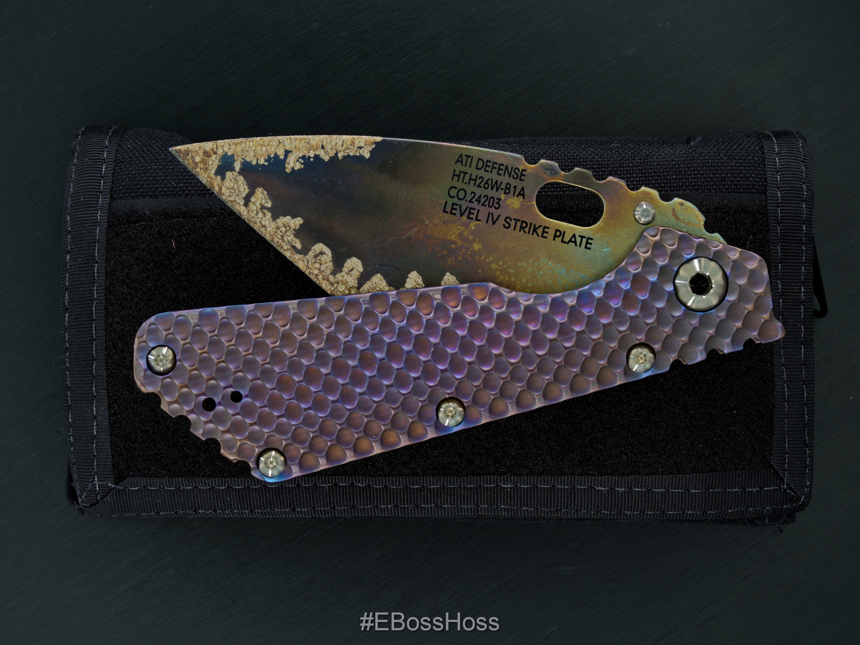 Mick Strider Custom (MSC) DGG Nightmare Strike Plate Tanto XL