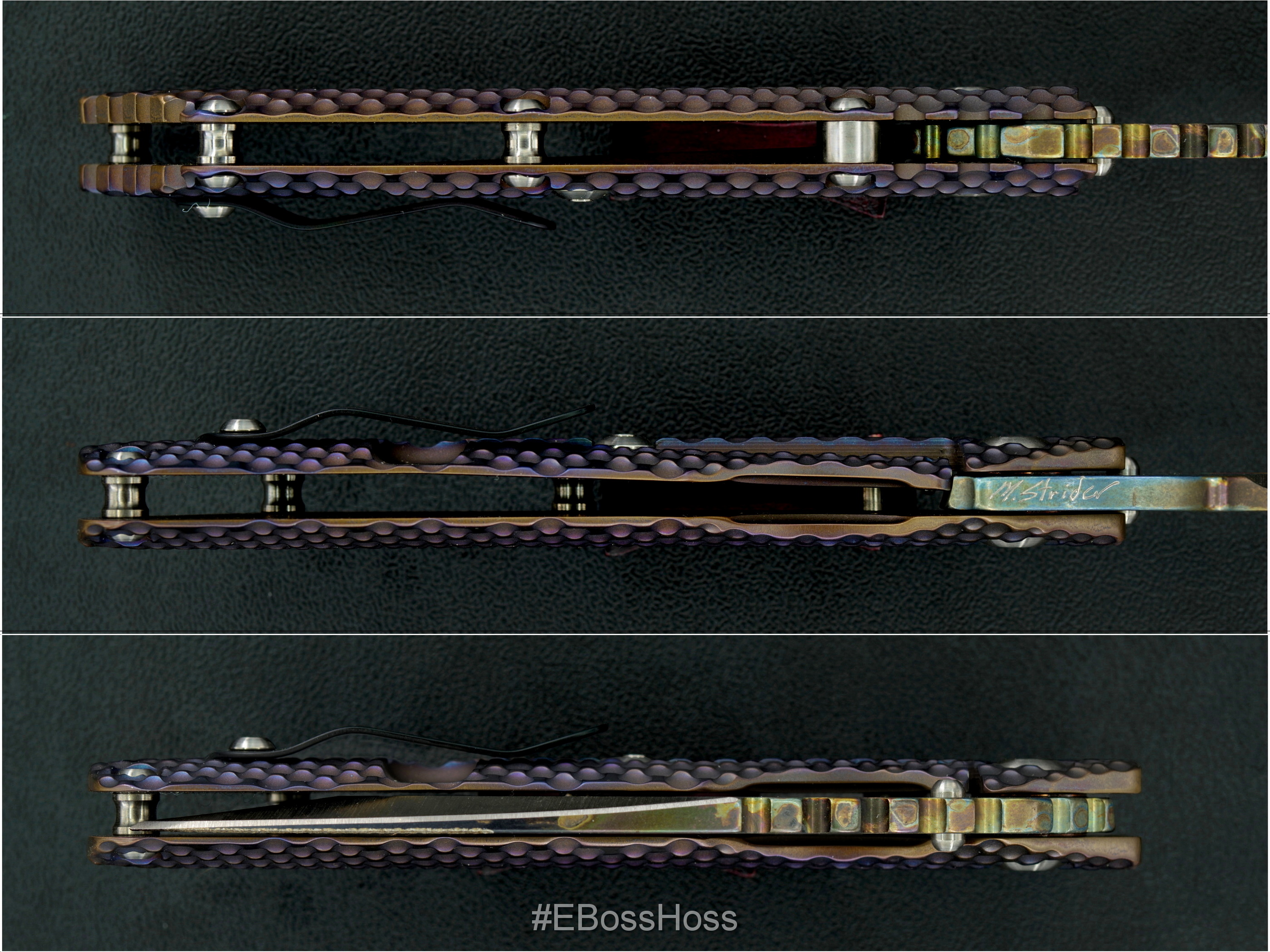 Mick Strider Custom (MSC) DGG Nightmare Strike Plate Tanto XL