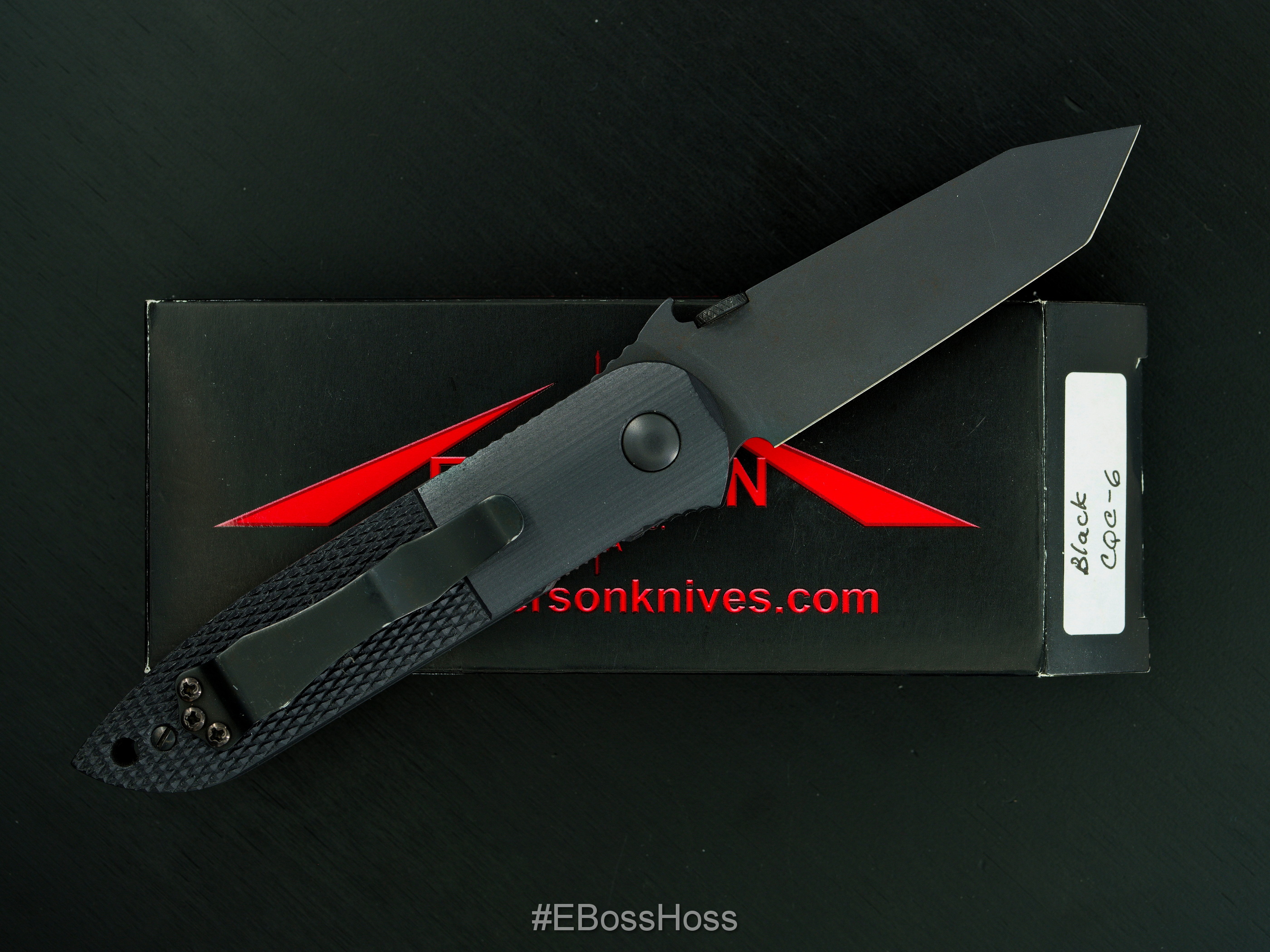 Ernie Emerson Custom Black Six (CQC-6)