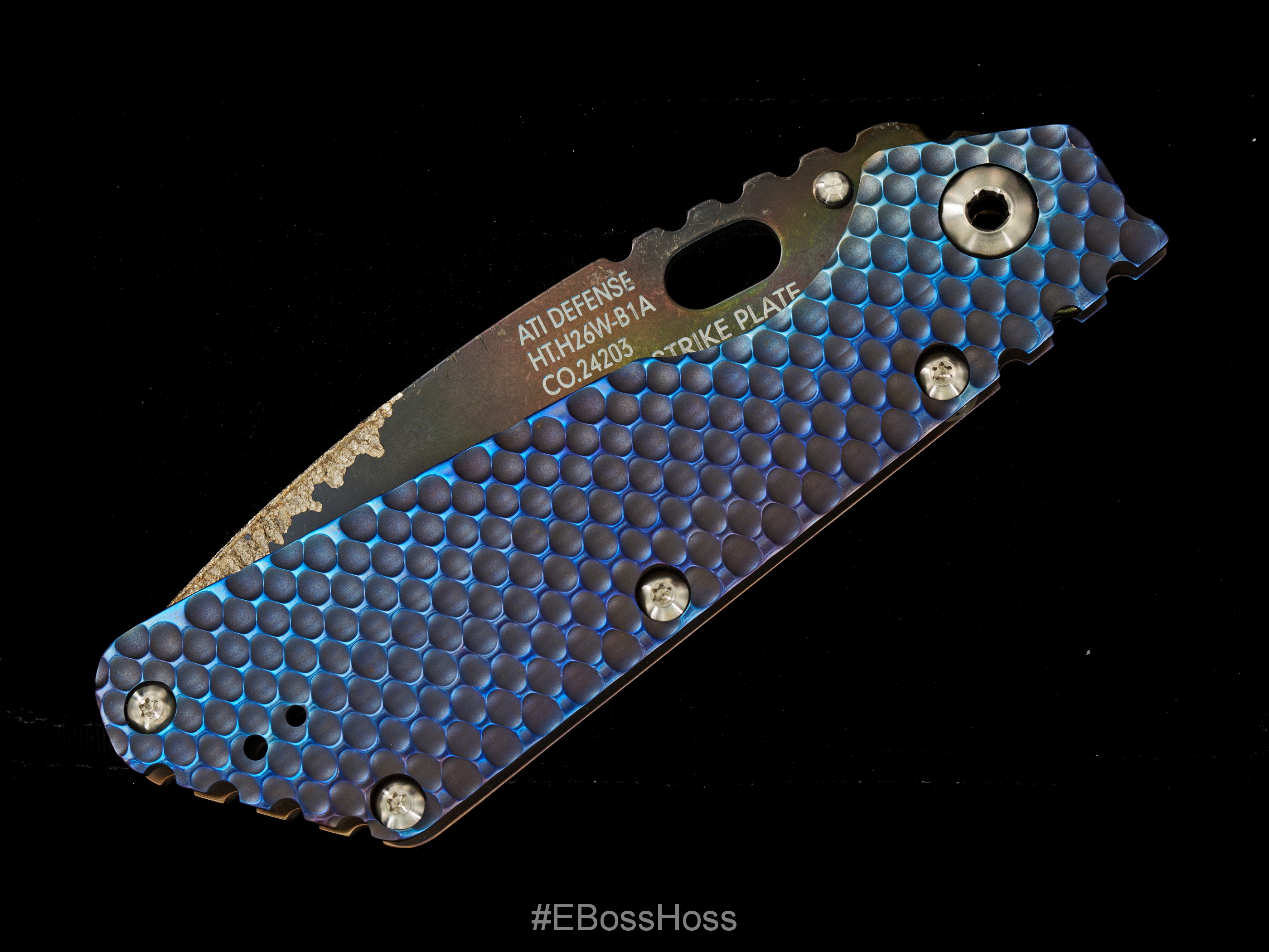 Mick Strider Custom (MSC) DGG Nightmare Strike-plate Tanto XL