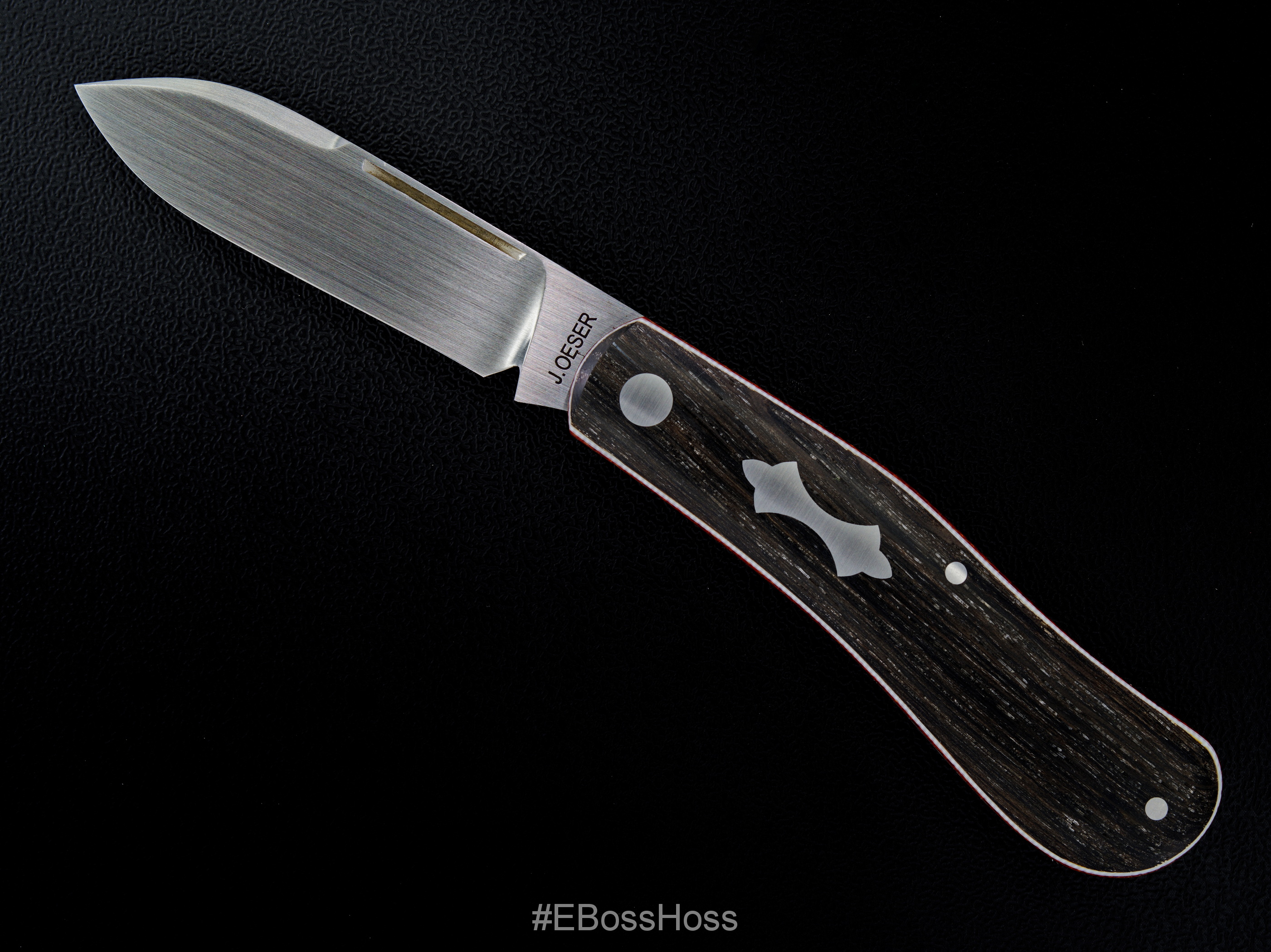 Jared Oeser Custom Dog Leg Slip Joint Folder