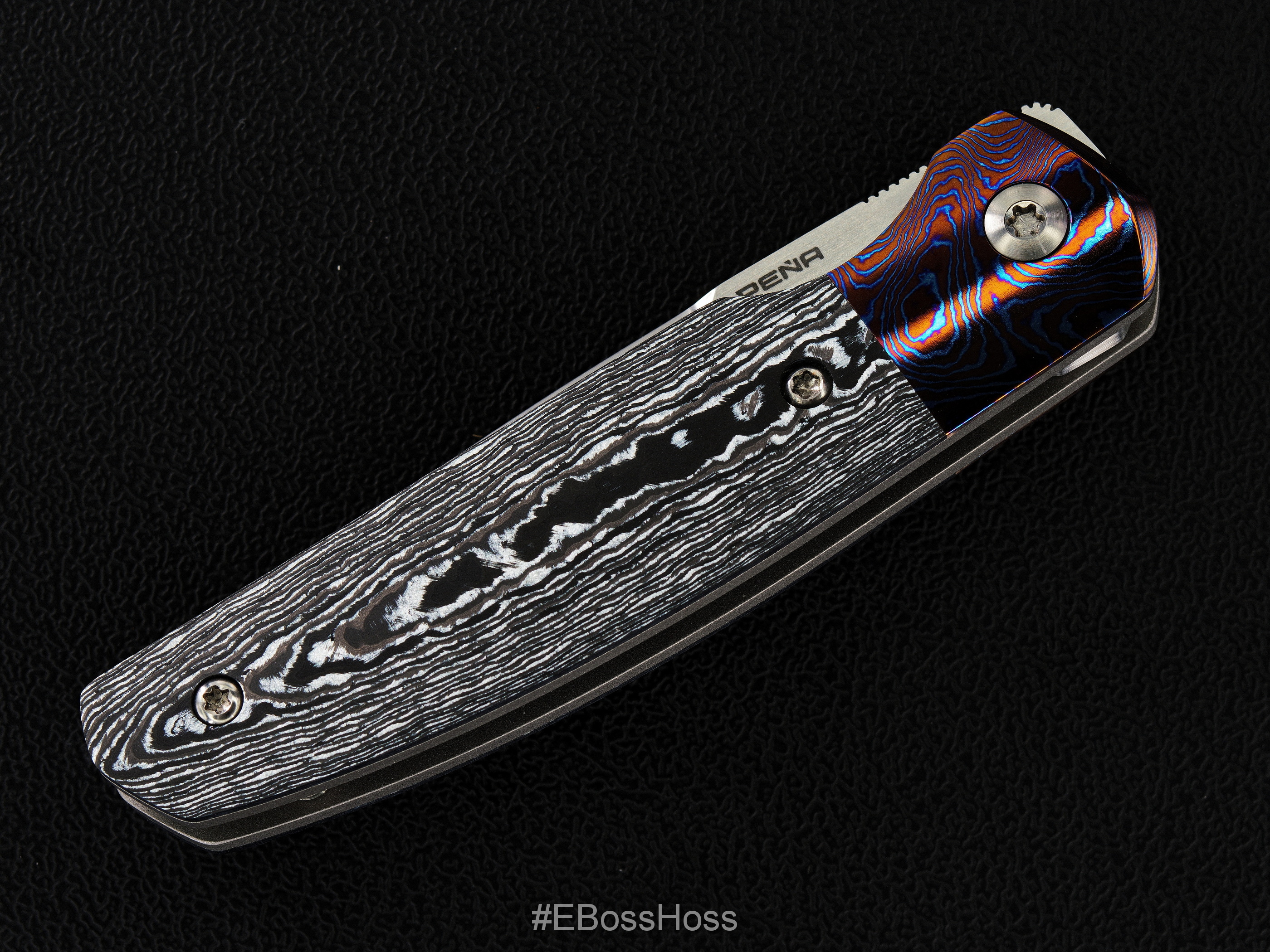 Enrique Peña Custom White Carboti Caballero Front Flipper