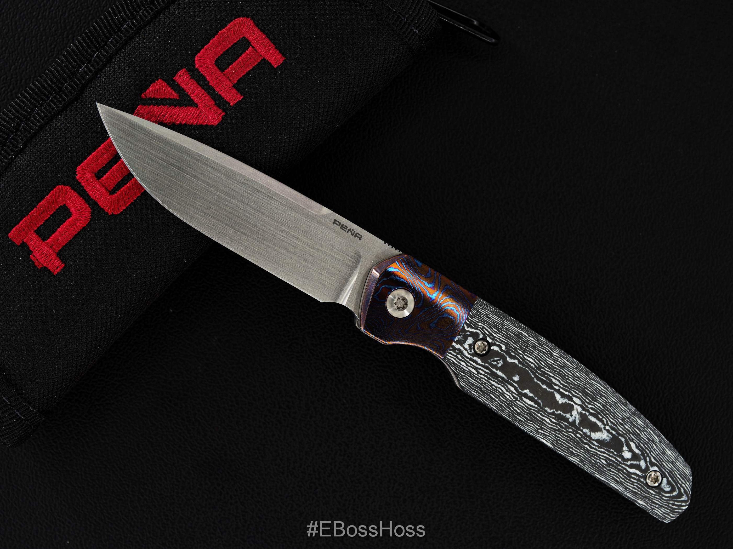 Enrique Peña Custom White Carboti Caballero Front Flipper