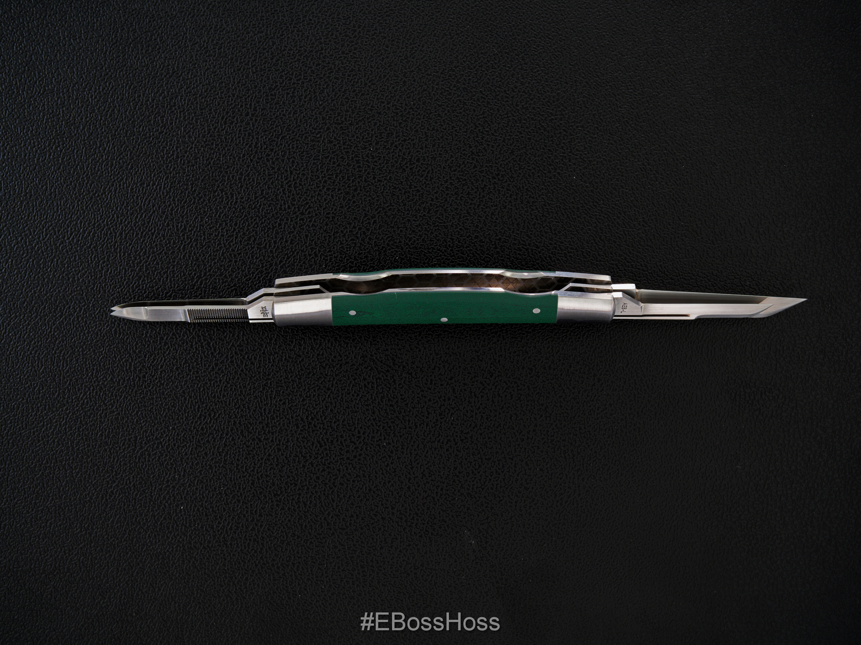 Esnyx Custom Knives Custom Rodgers P.555 Congress by Evan Nicolaides