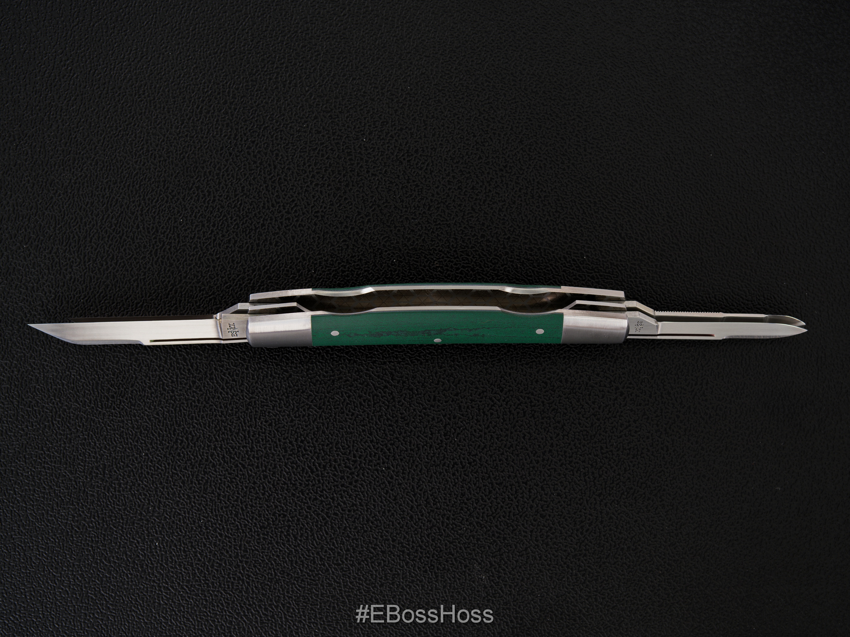 Esnyx Custom Knives Custom Rodgers P.555 Congress by Evan Nicolaides