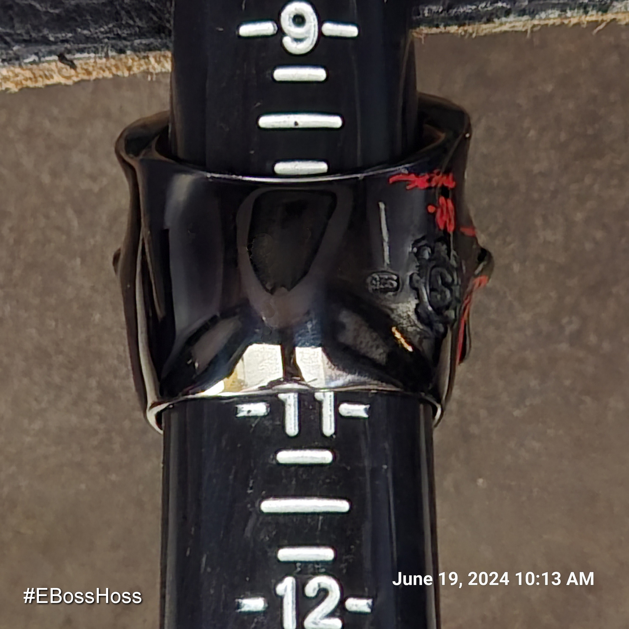 Ryk Maverick Starlingear - Mikoto Hand-painted Sterling Silver Ring & Stand