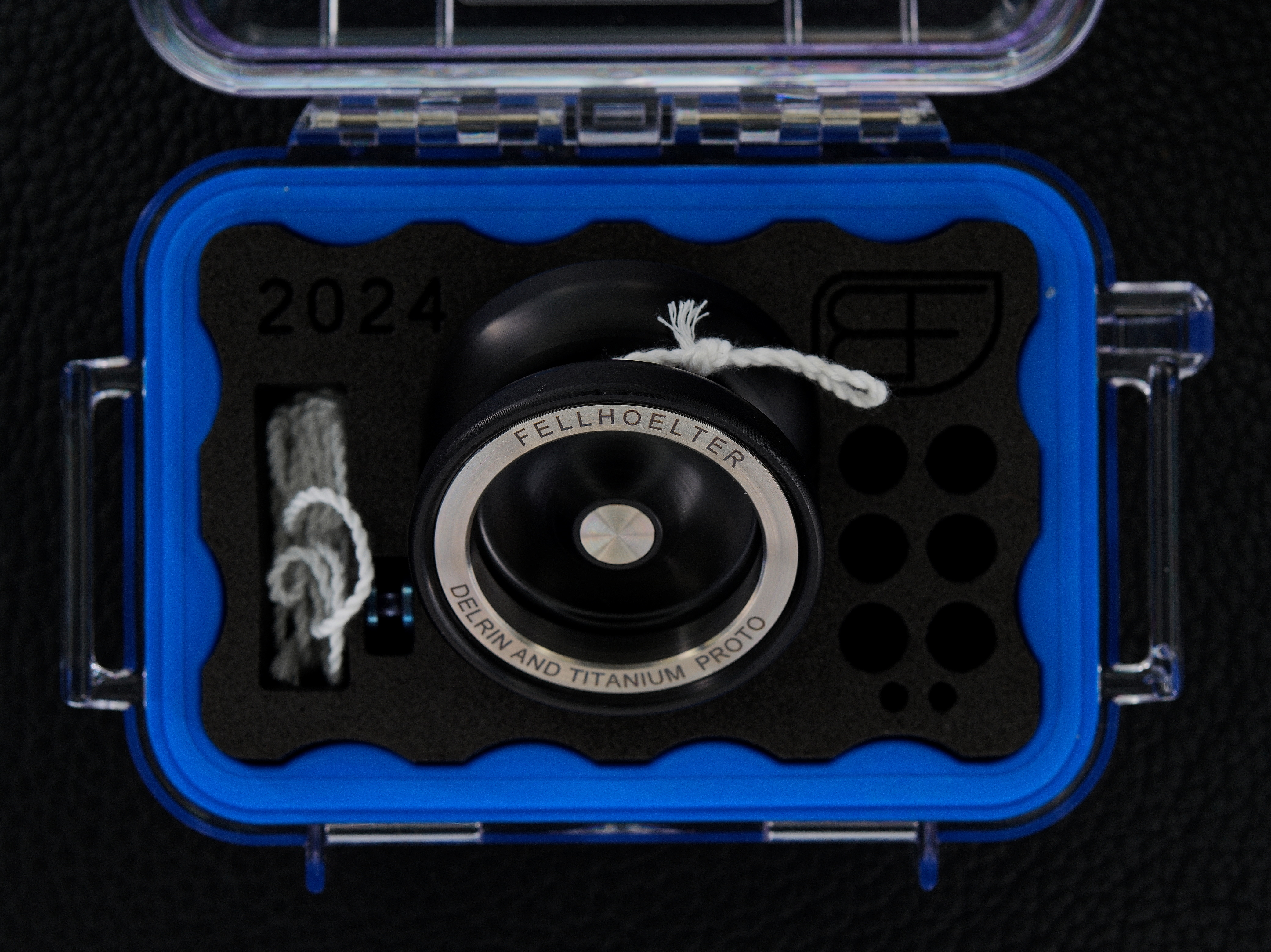 Brian Fellhoelter Delrin and Titanium Proto Run Yoyo