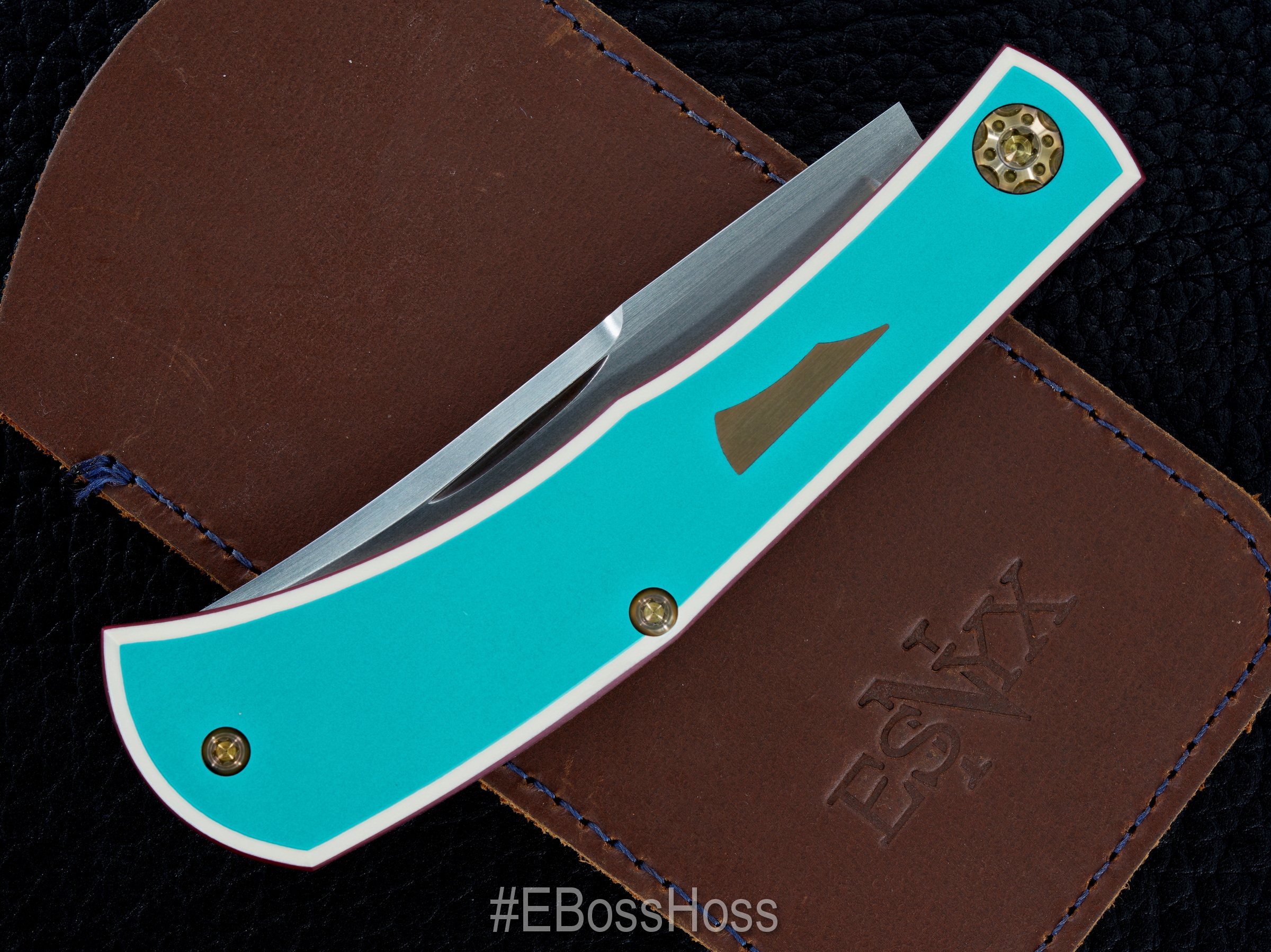 ESNYX Custom Snook Slipjoint by Evan Nicoliades