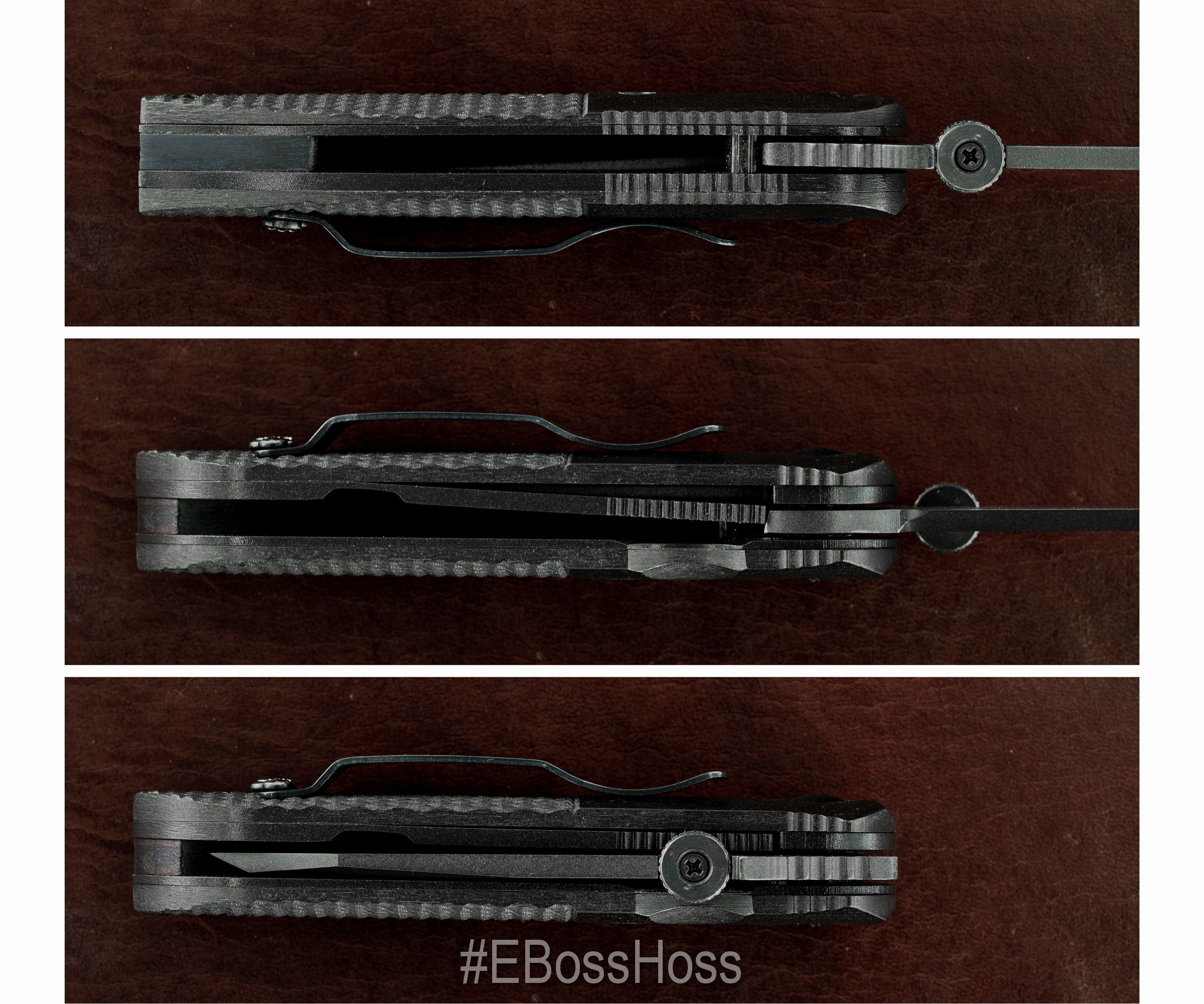 Ernie Emerson Custom Black CQC-5 Waved