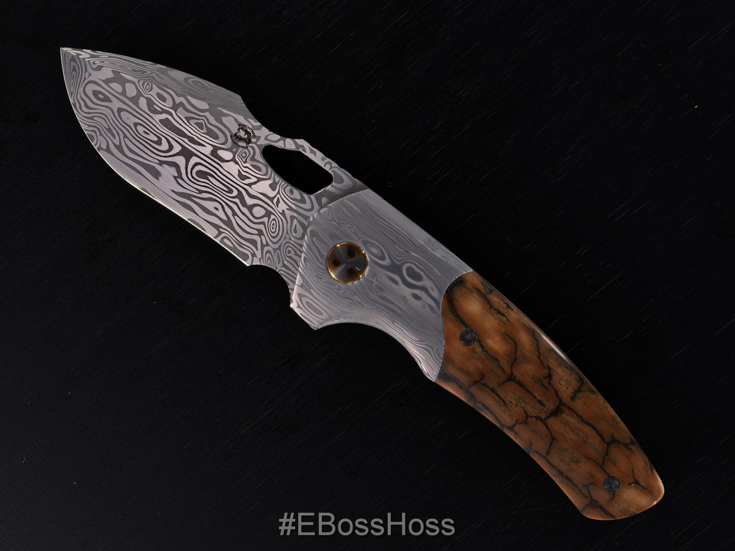 Michael Burch (BurchTree Bladeworks) Custom ""FANCY FRED"" Knife