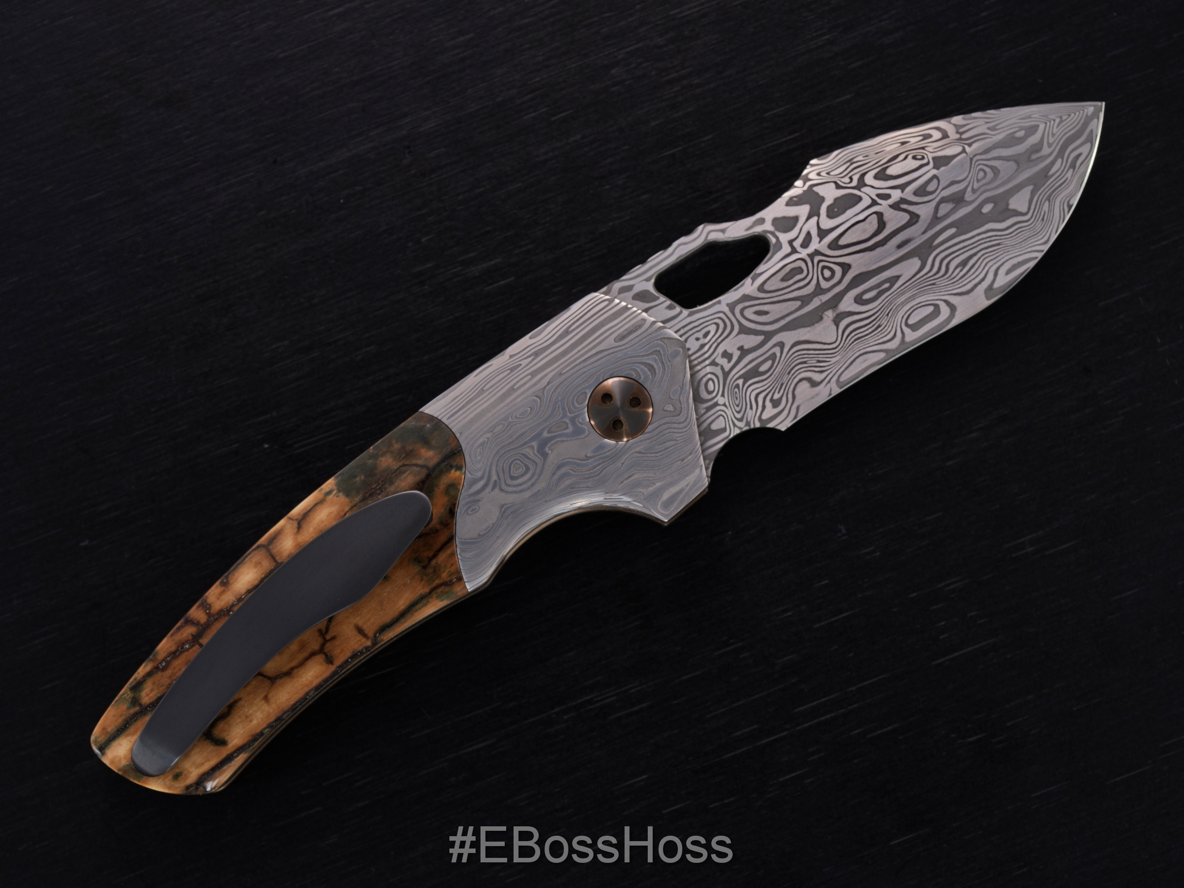 Michael Burch (BurchTree Bladeworks) Custom ""FANCY FRED"" Knife