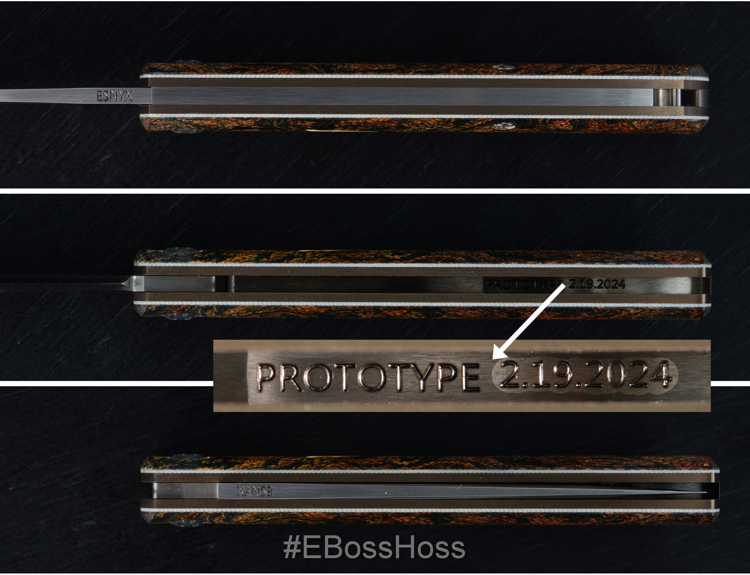 Evan Nicolaides - ESNYX Knives Custom Workhorse V2 Prototype Slip Joint