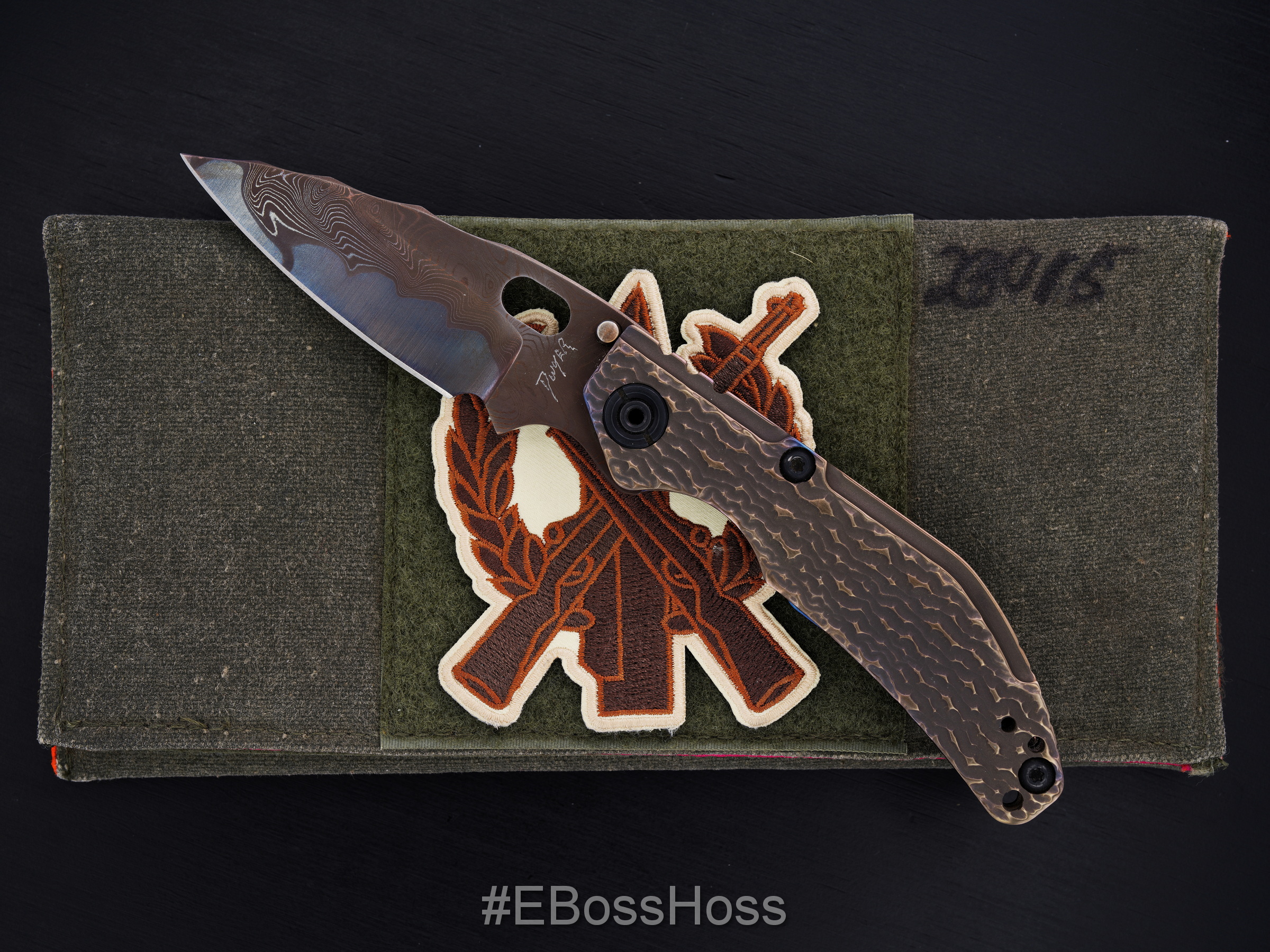 Duane Dwyer Custom BBN-M Wharncliffe Folder