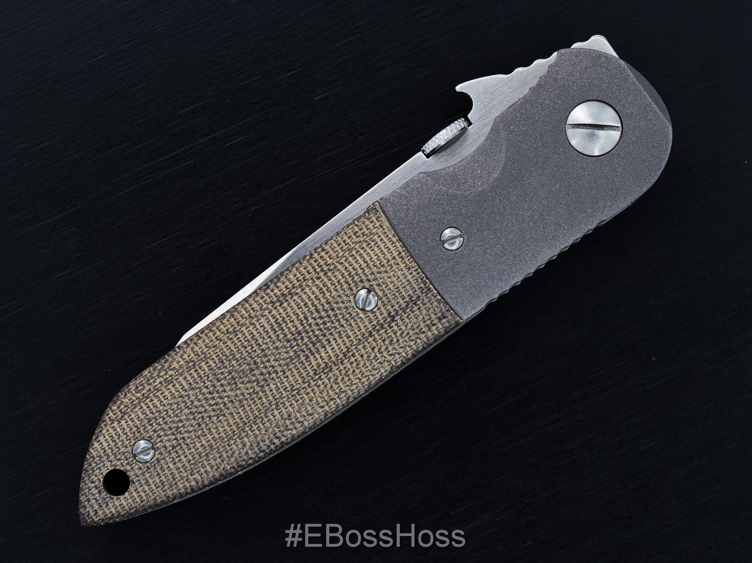 Ernie Emerson Custom CQC-6 Waved - Bad Intent