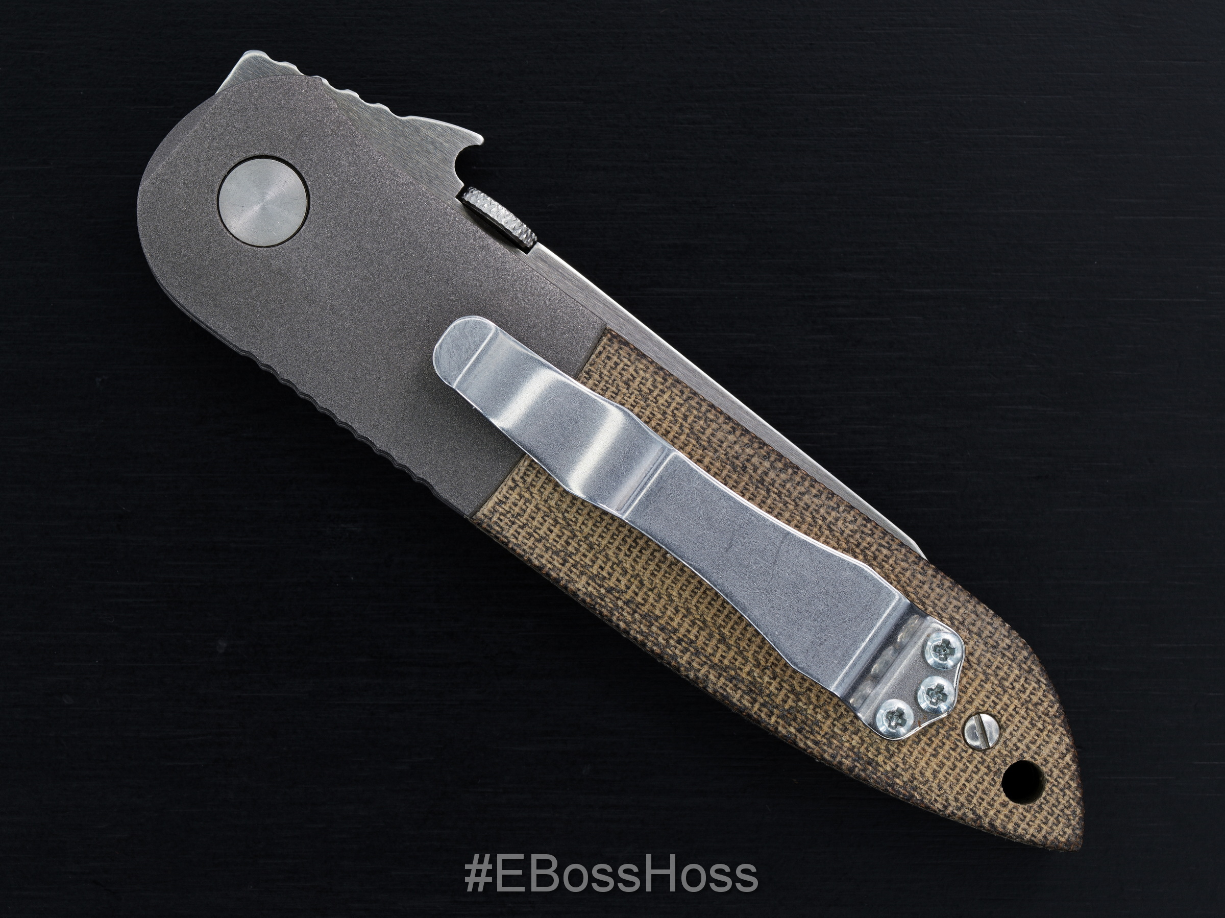 Ernie Emerson Custom CQC-6 Waved - Bad Intent