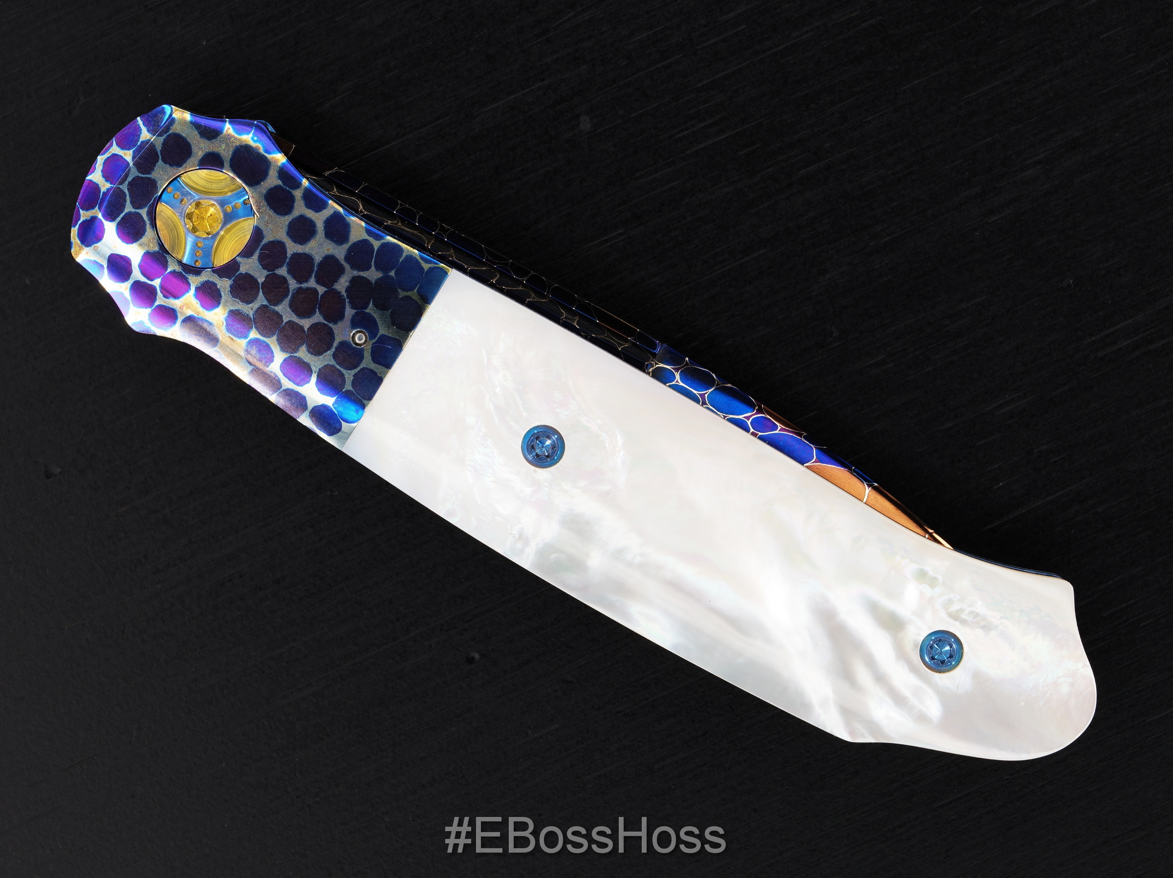 Peter Martin Custom Very Deluxe GEnts Linerlock Folder