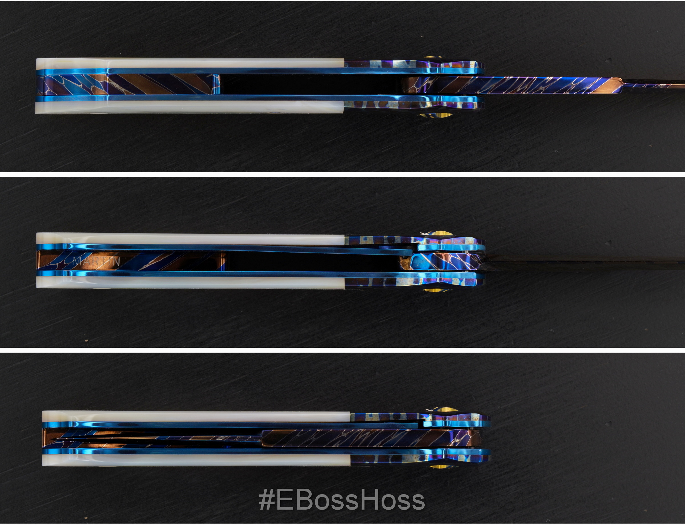 Peter Martin Custom Very Deluxe GEnts Linerlock Folder