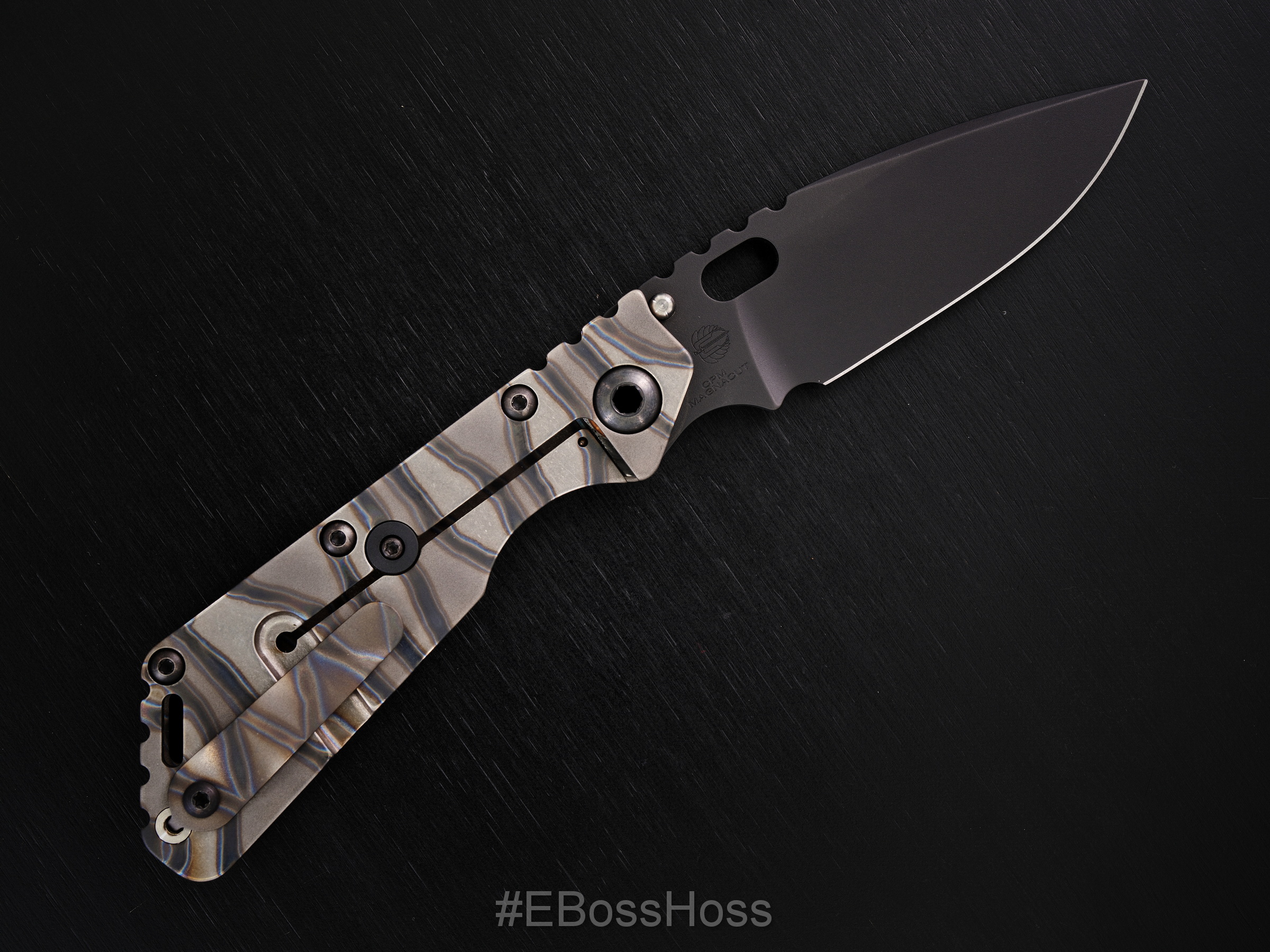 M.Strider Knives Disruptive Ghost-striped SMF