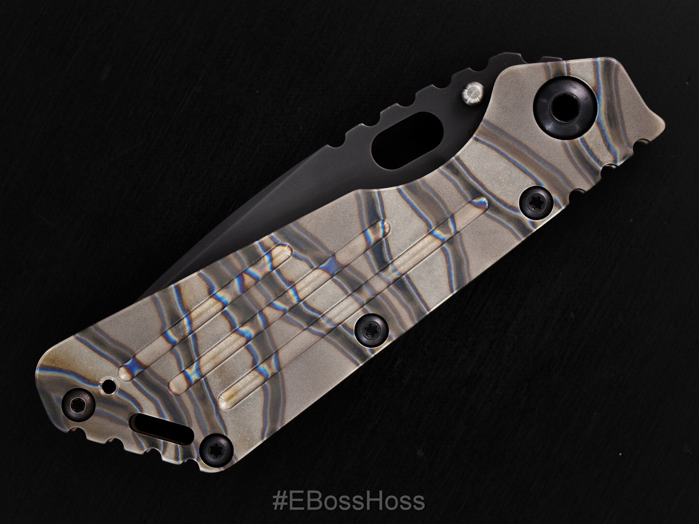 M.Strider Knives Disruptive Ghost-striped SMF