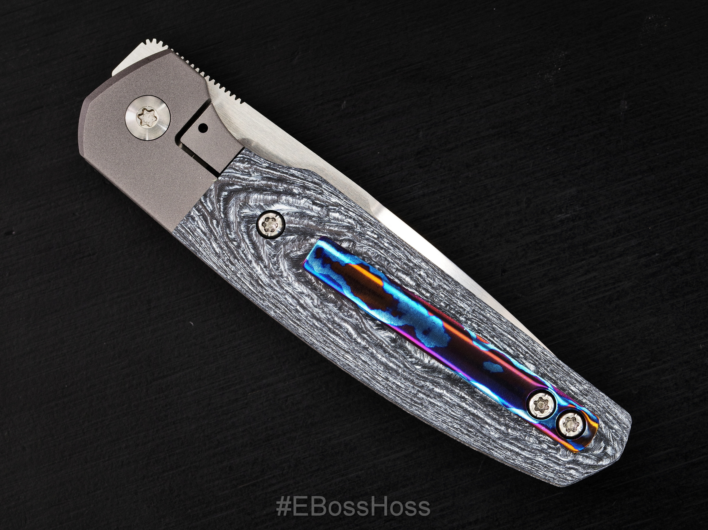 Enrique Pena Custom White Carboti Caballero Front Flipper