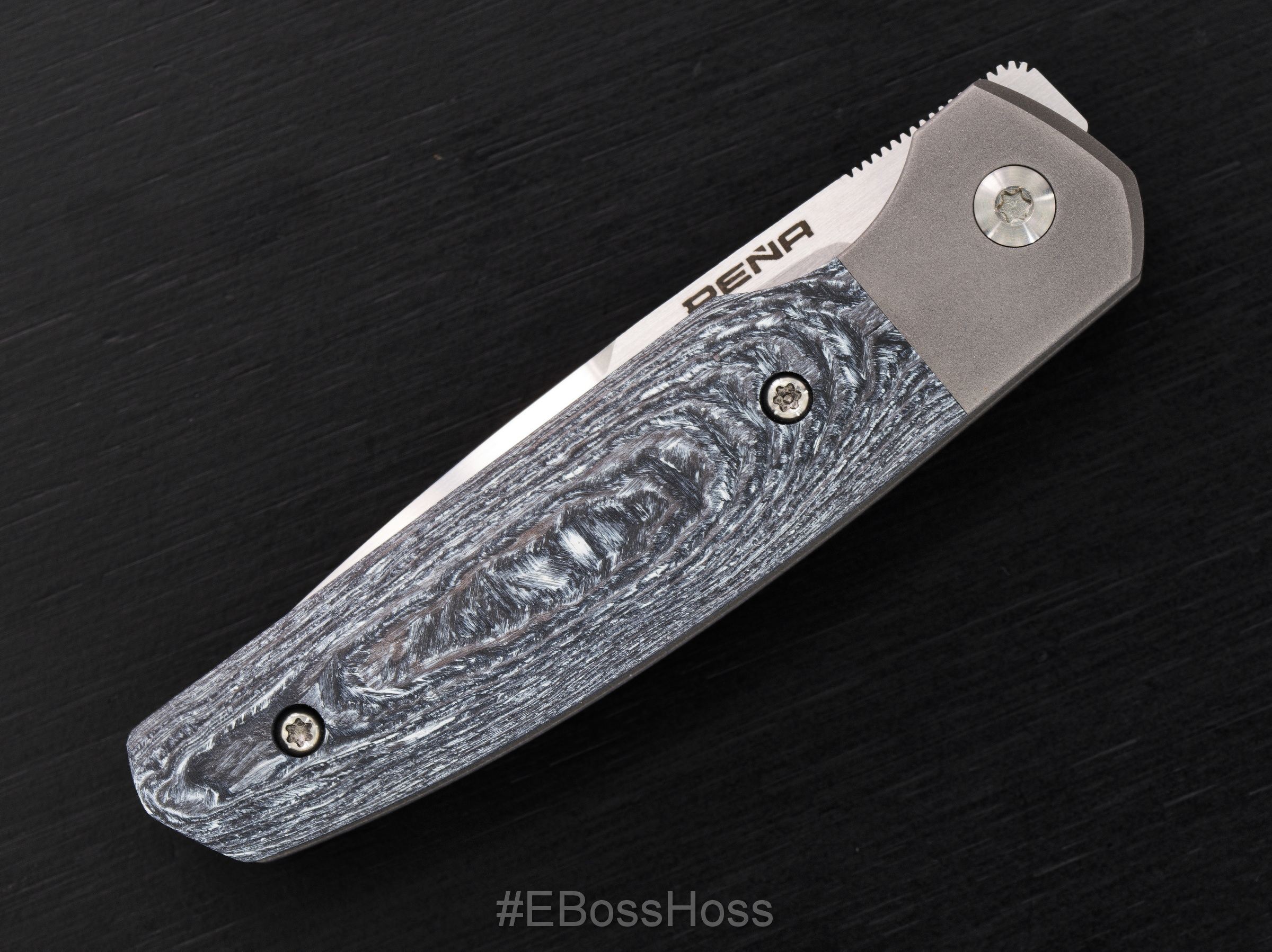 Enrique Pena Custom White Carboti Caballero Front Flipper