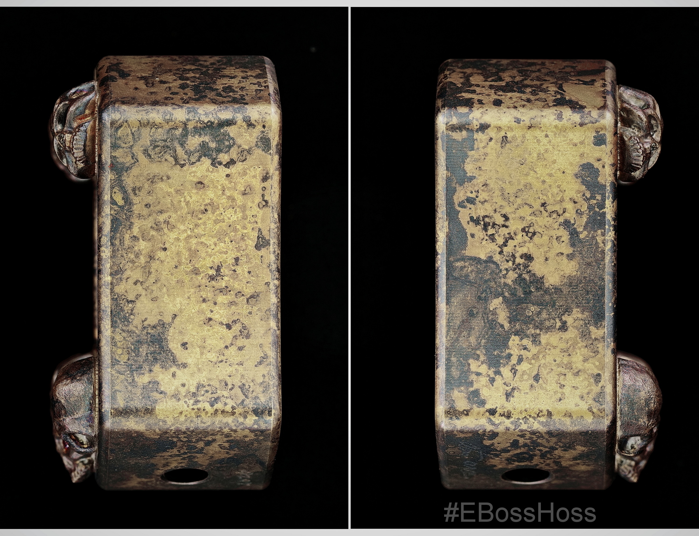 Derrick Obatake Custom ONE Vigilant Warrior Skulls Sledge Ring - Bottle Opener