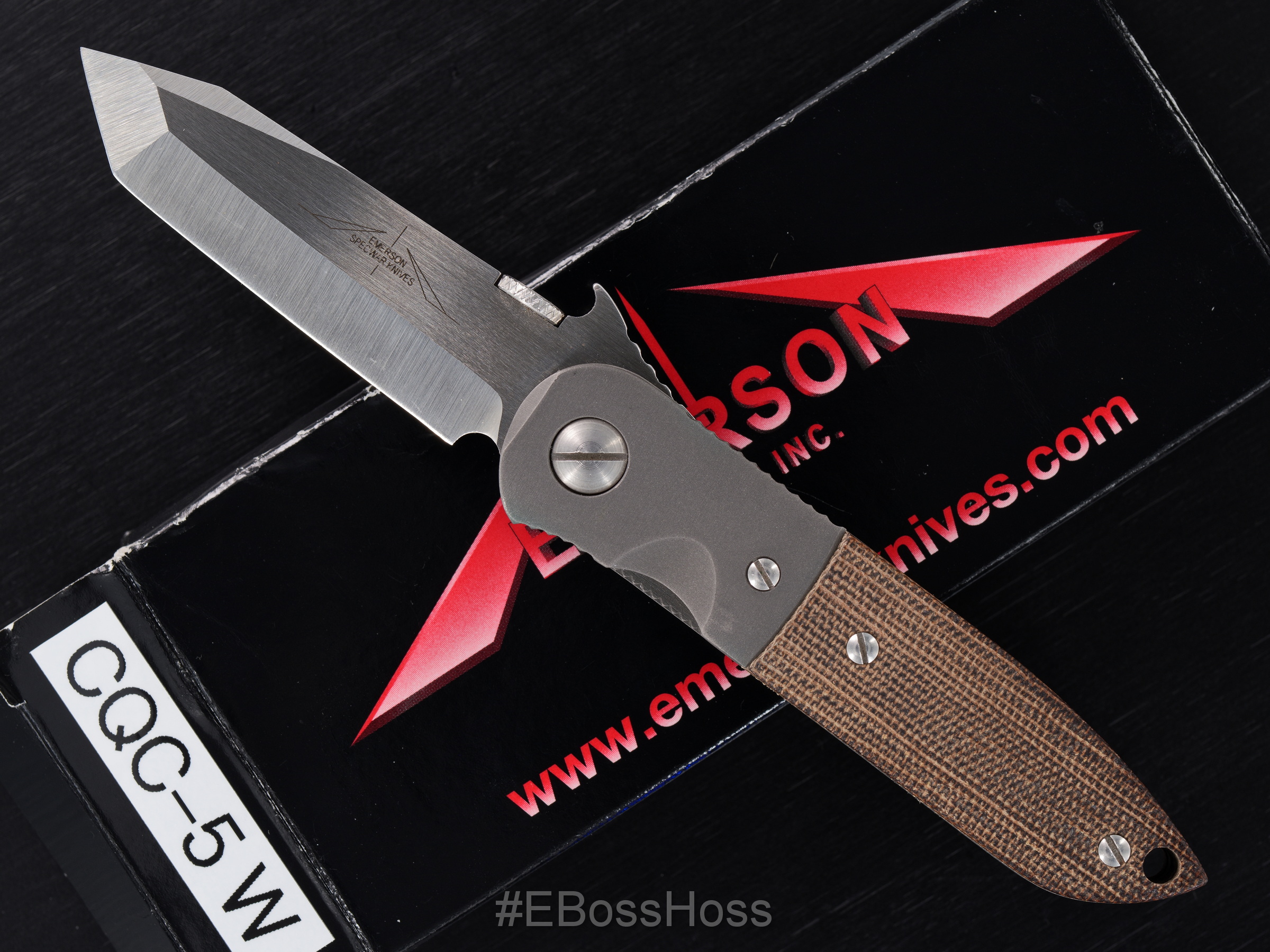 Ernie Emerson Custom CQC-5 Waved