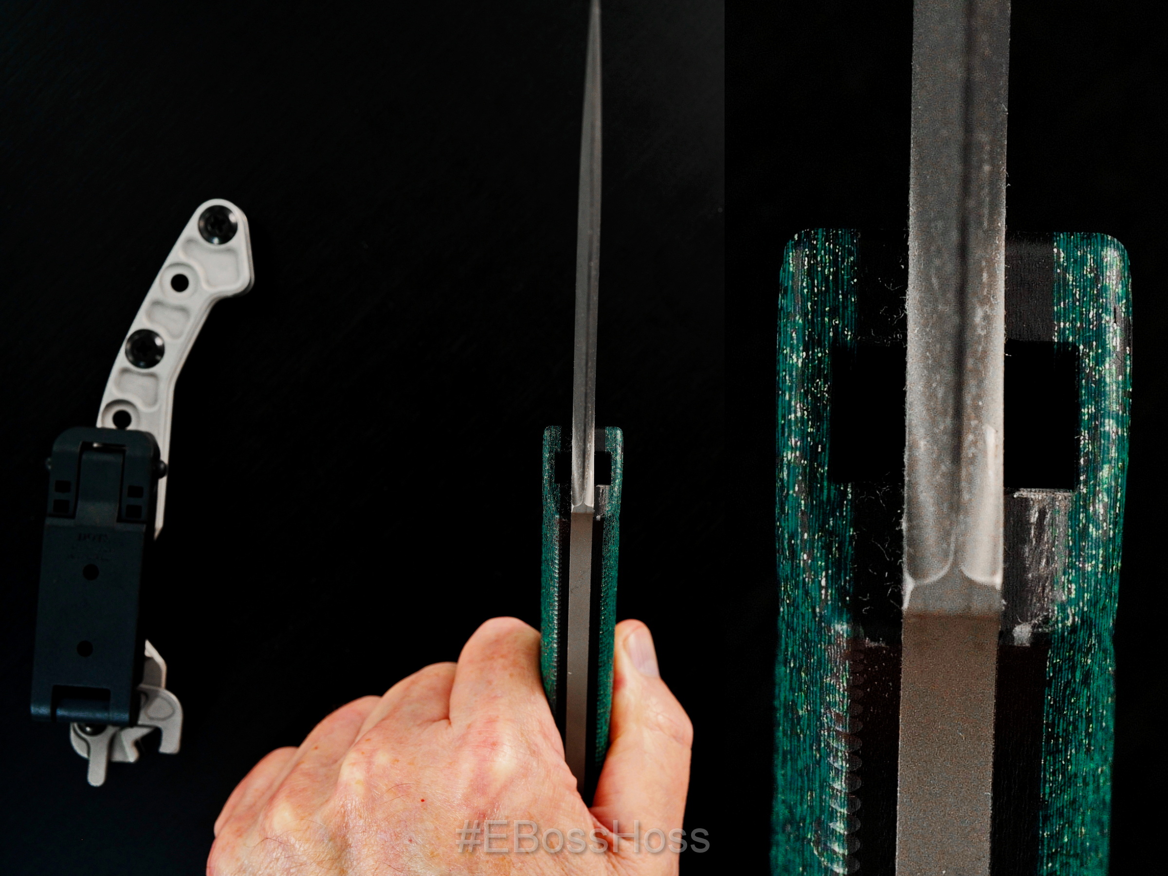 Todd Rexford Custom Massless Fixed Blade with Theta Sheath