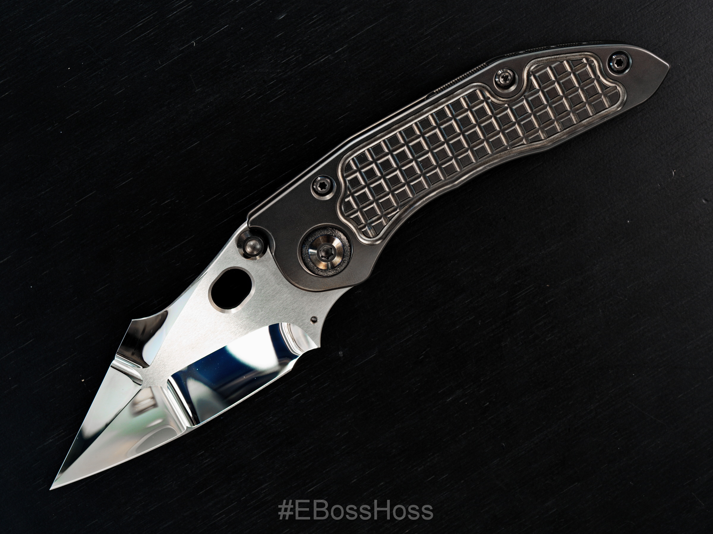 Marfione Custom Knives / Borka Blades Custom Stitch Darkstar Collaboration