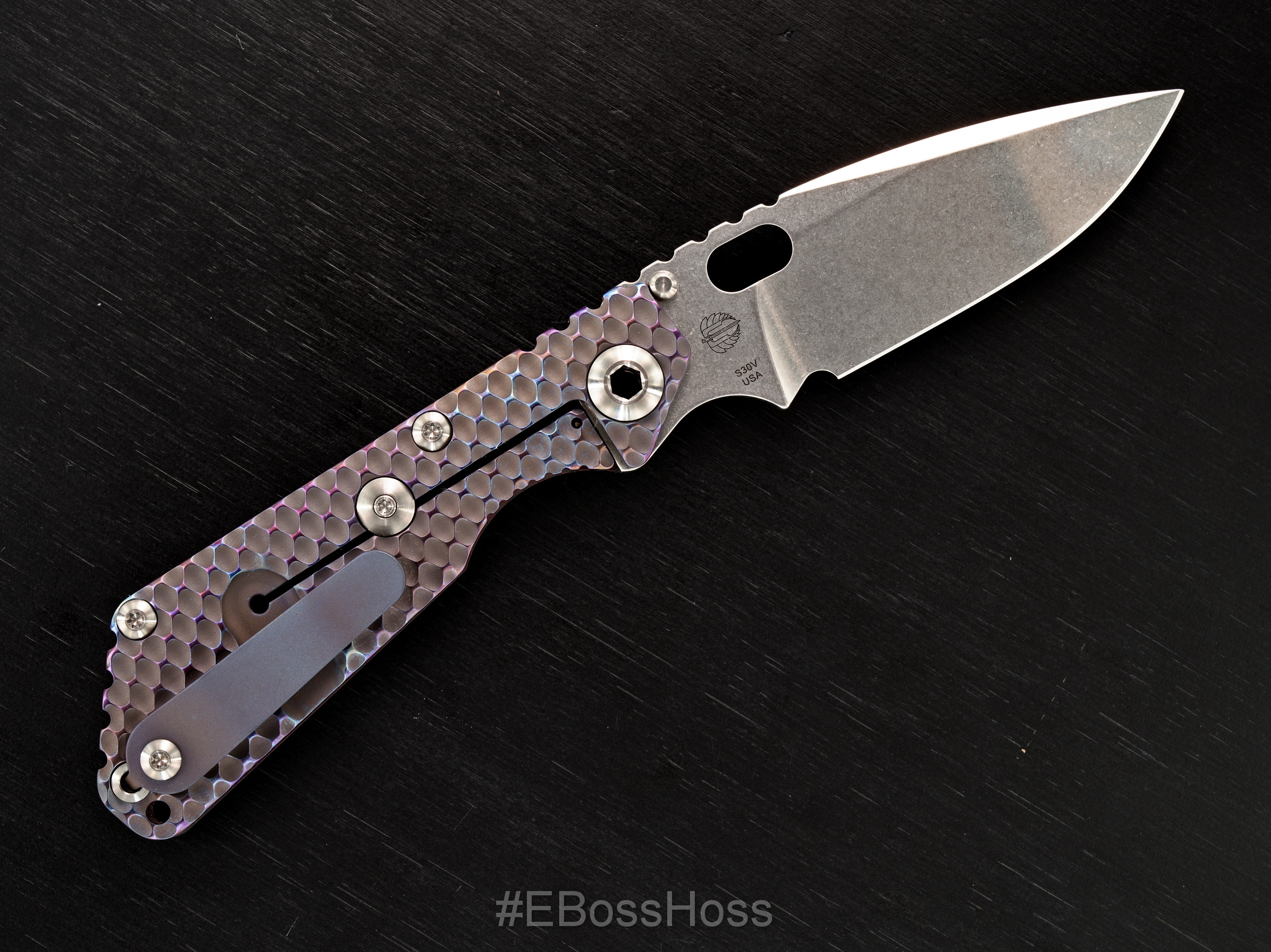 Strider Knives Black Cherry DGG SnG