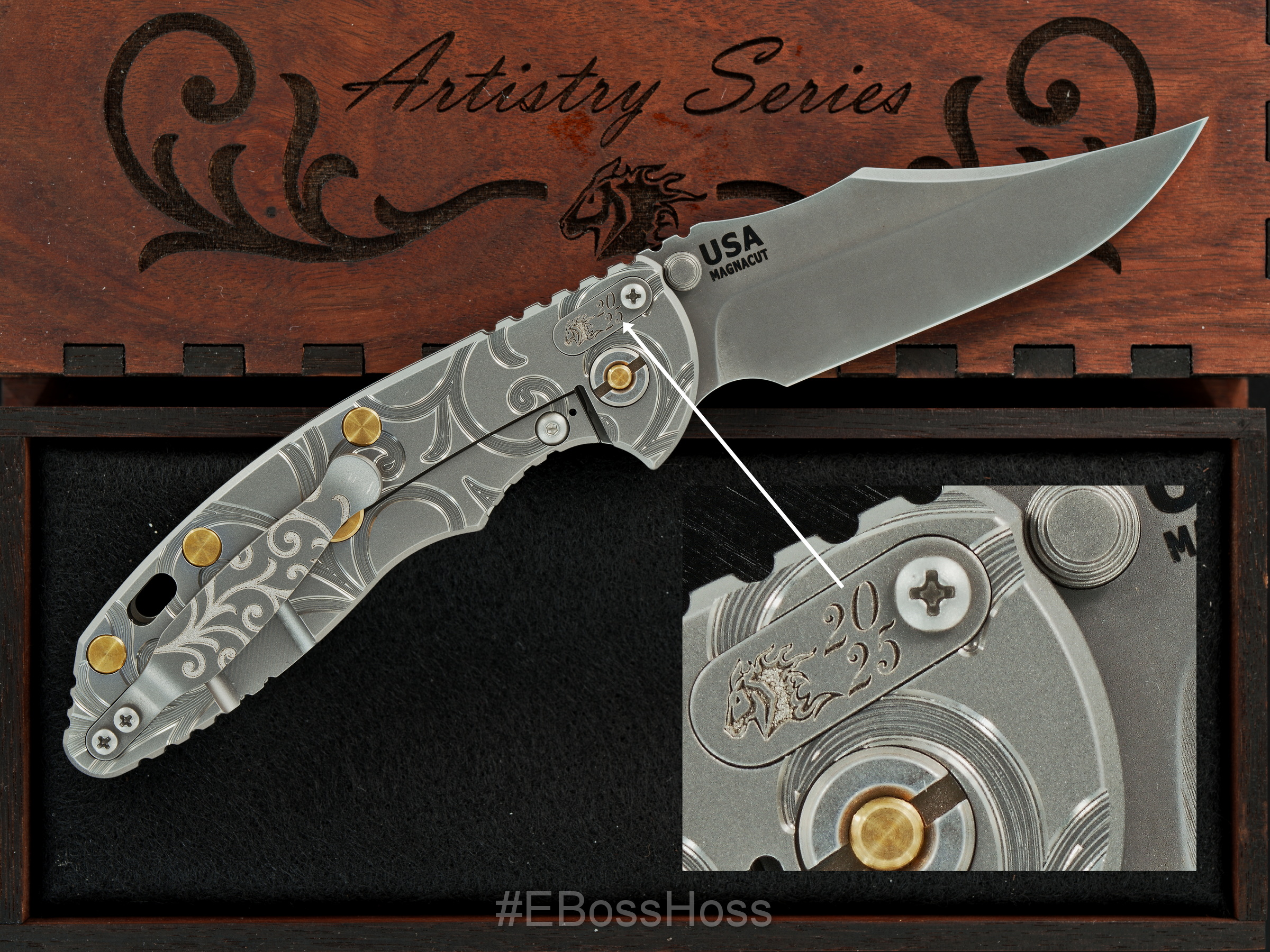 Hinderer Knives Artistry Series XM-18 Bowie