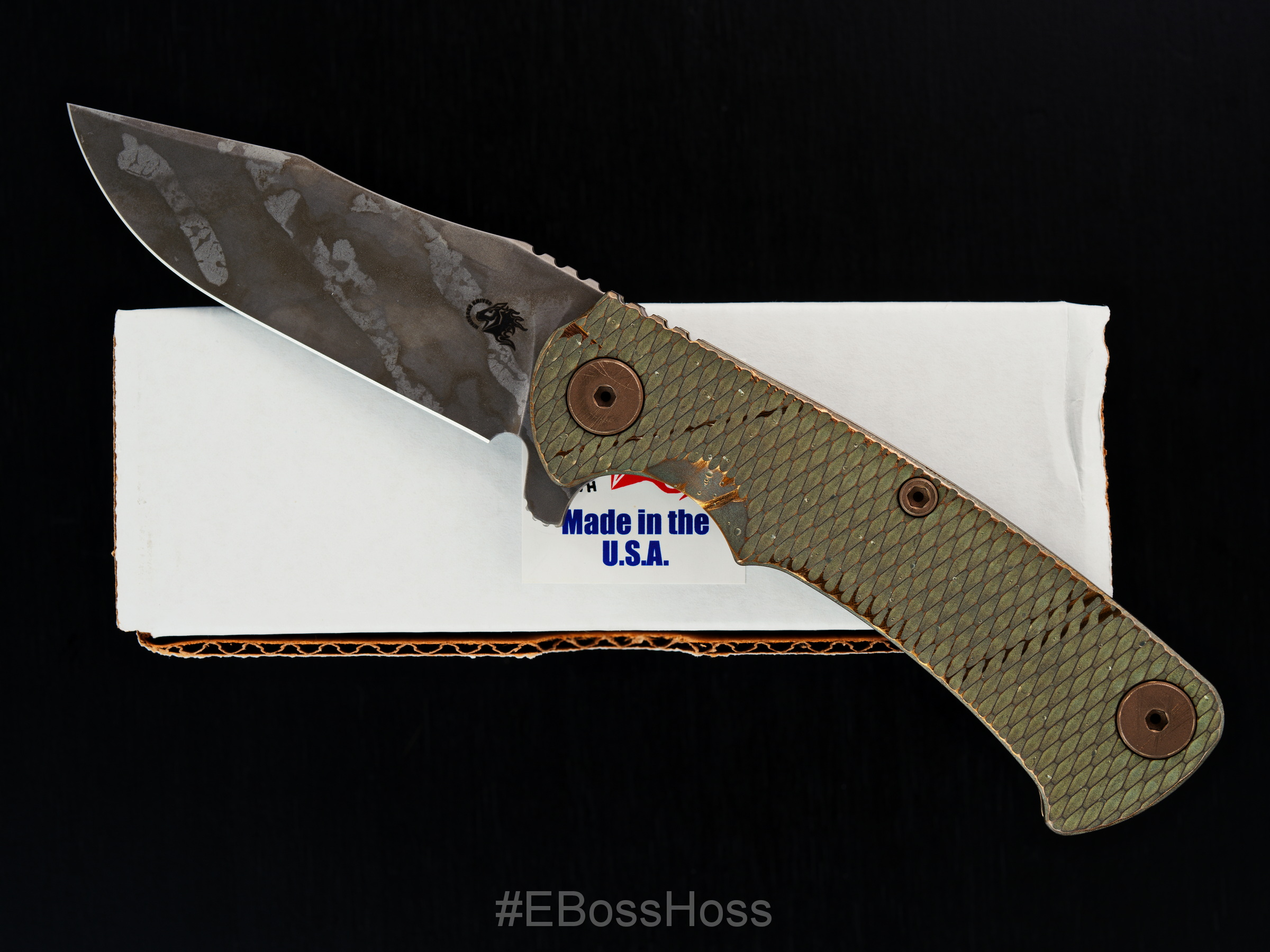 Hinderer Knives BPU Project X Clip Point Flipper