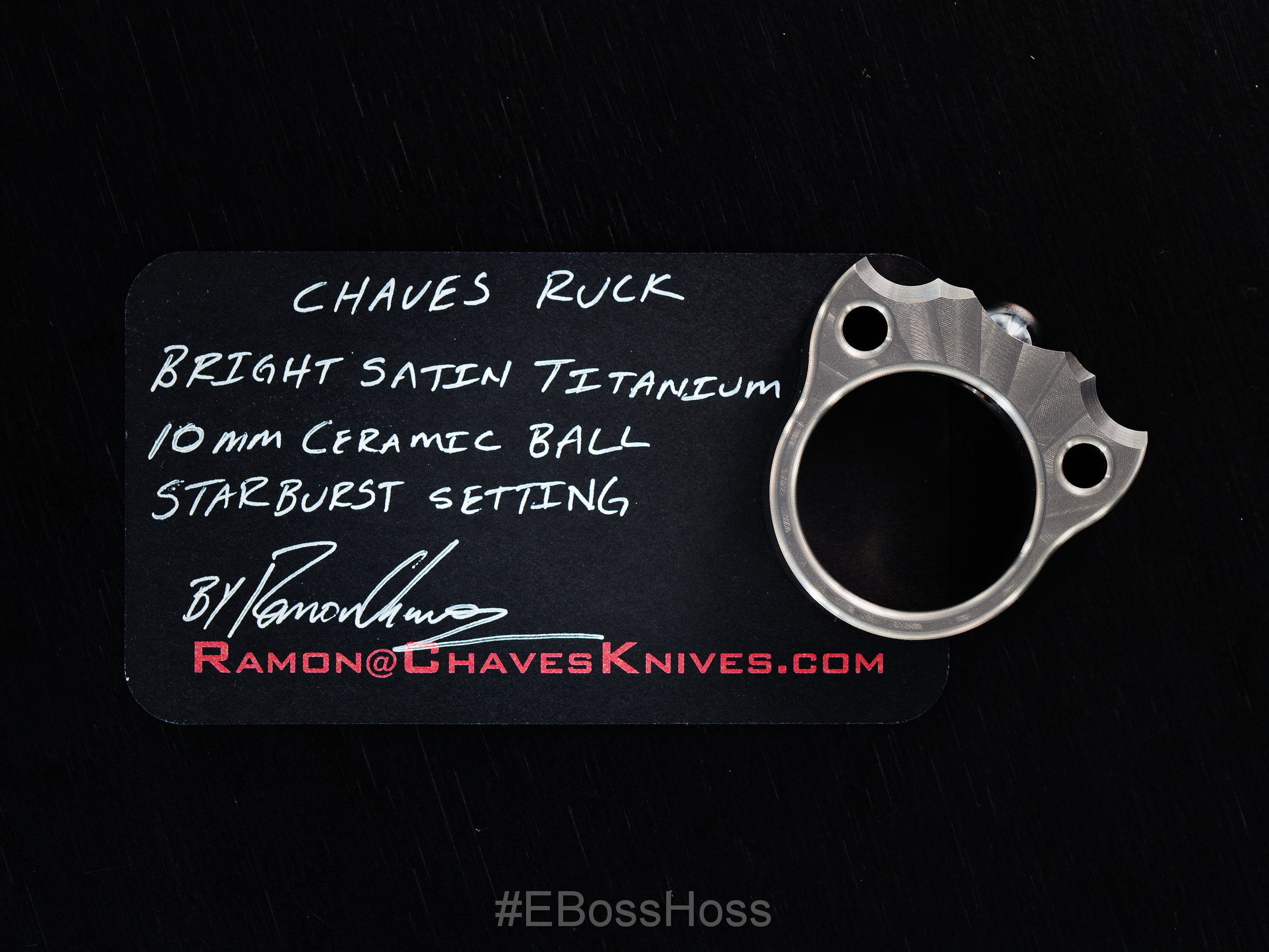 Ramon Chaves Custom Ruck