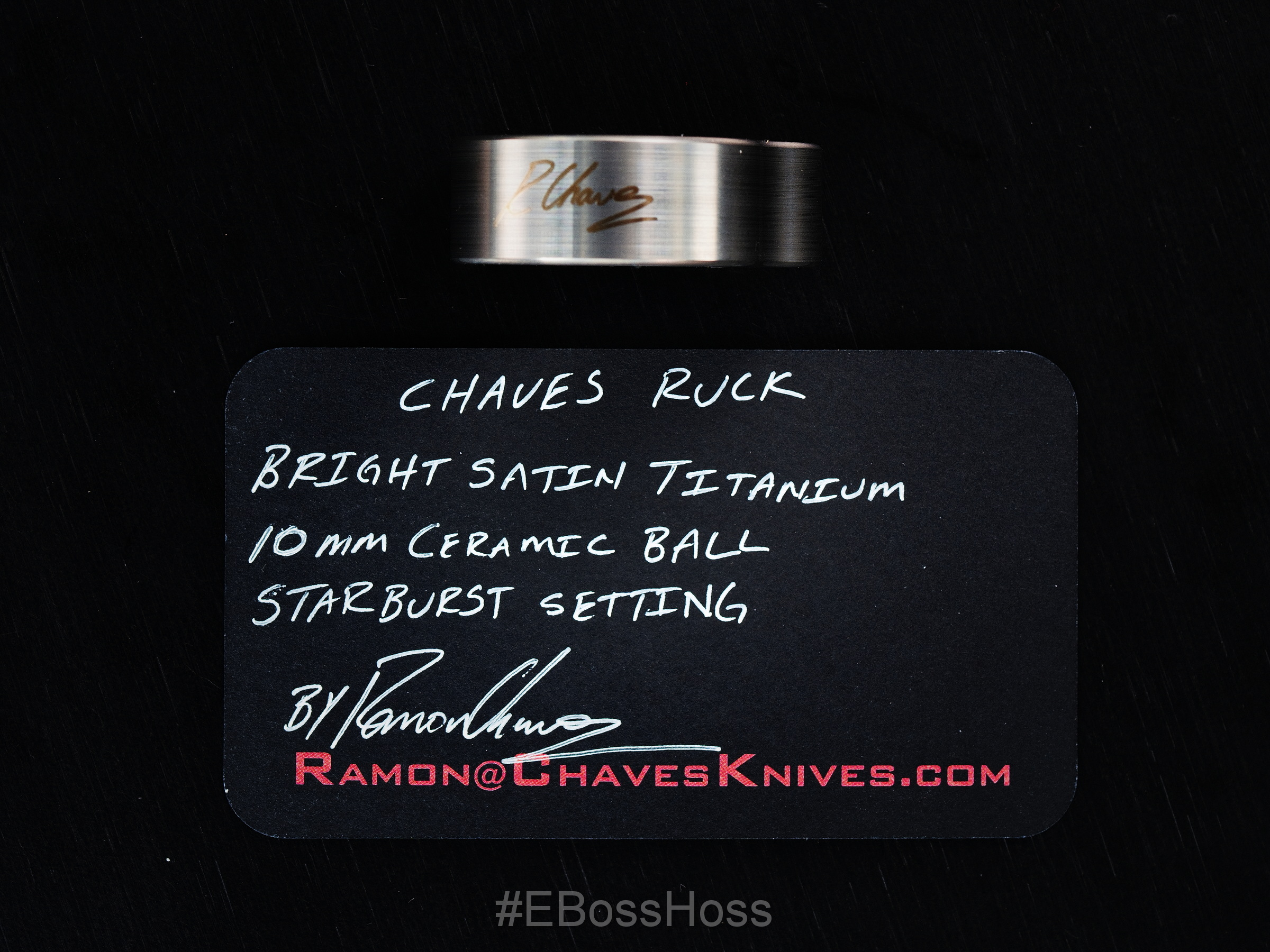 Ramon Chaves Custom Ruck