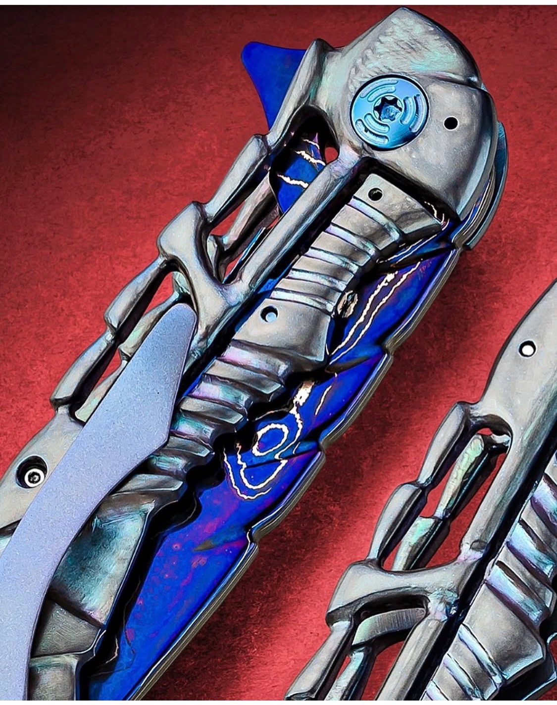 Corey Martin Custom Hand-Carved ''Bio-Mechanical'' Flipper